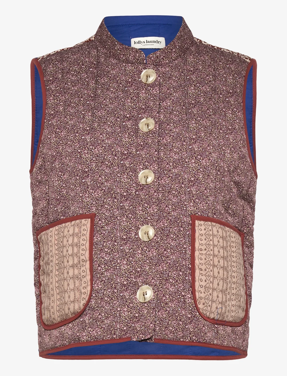 Lollys Laundry - CairoLL Vest - høstjakker - flower print - 0