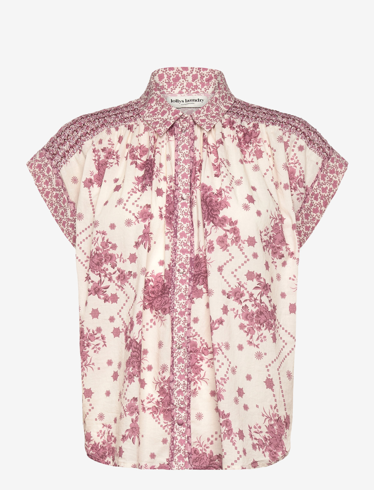 Lollys Laundry - BadalLL Shirt SS - kurzärmlige hemden - flower print - 0