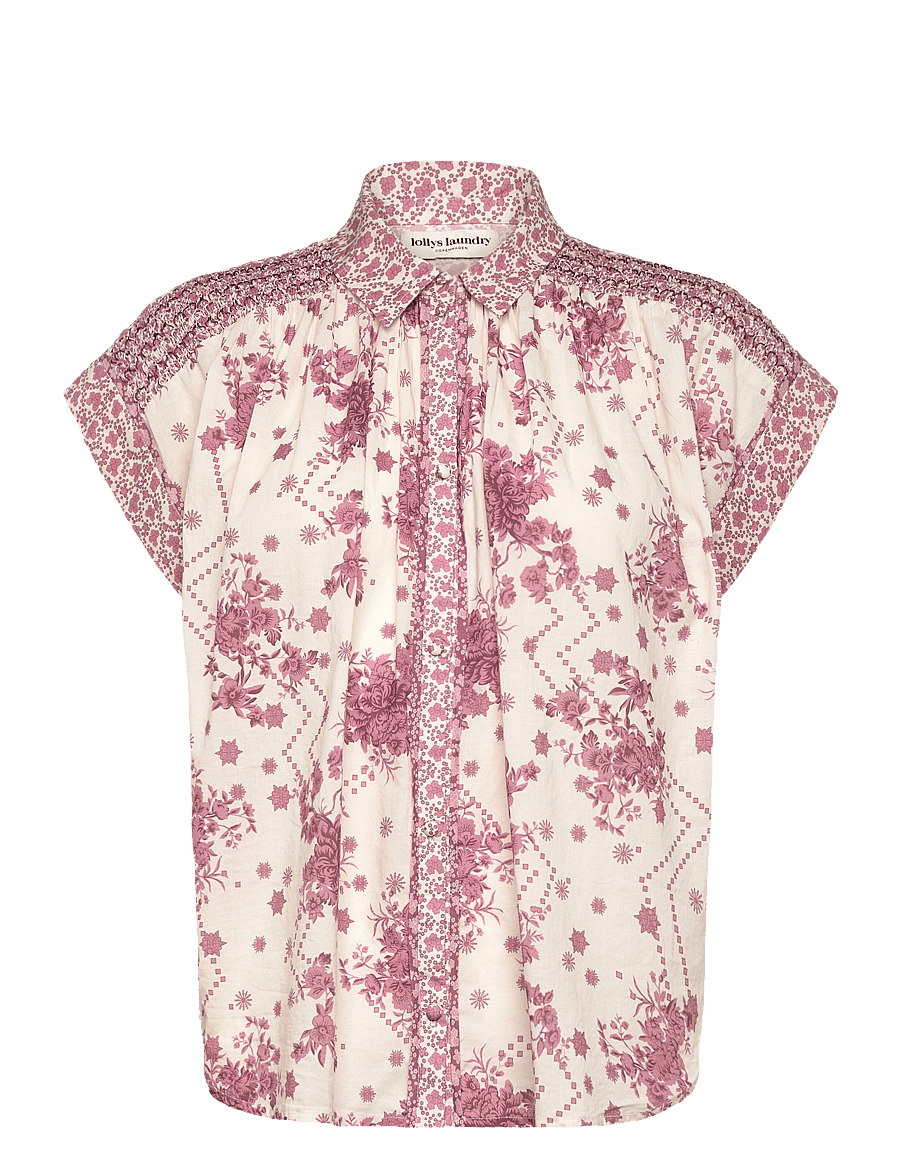 Lollys Laundry - BadalLL Shirt SS - kurzärmlige hemden - flower print - 0