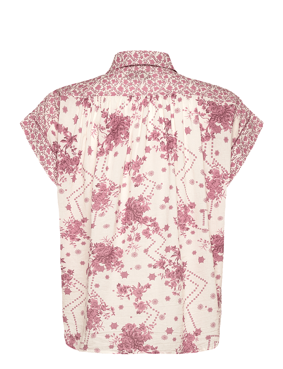 Lollys Laundry - BadalLL Shirt SS - kurzärmlige hemden - flower print - 1