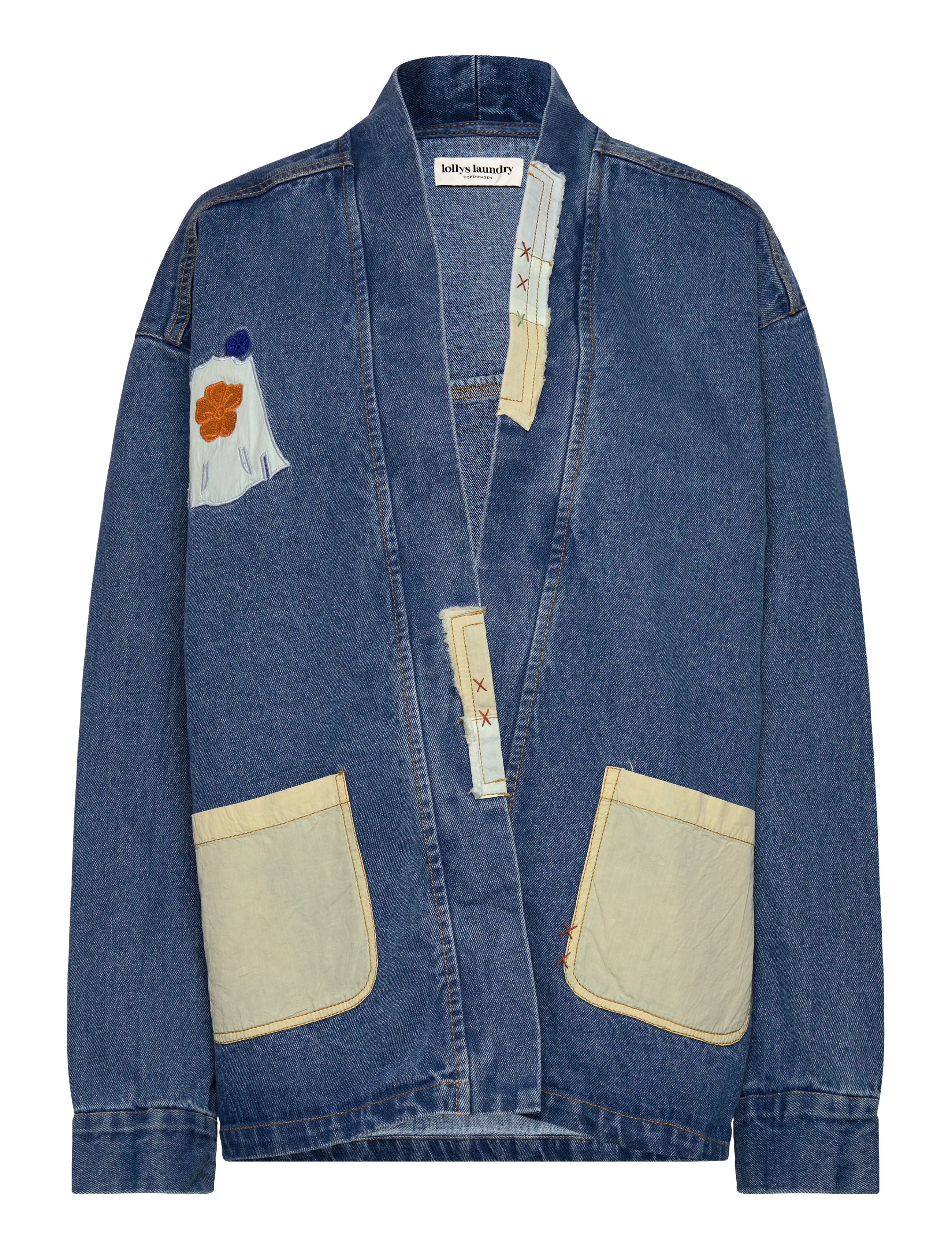 Lollys Laundry Milall Jacket Ls, XS, Jackets, Blau - Denim, Frauen