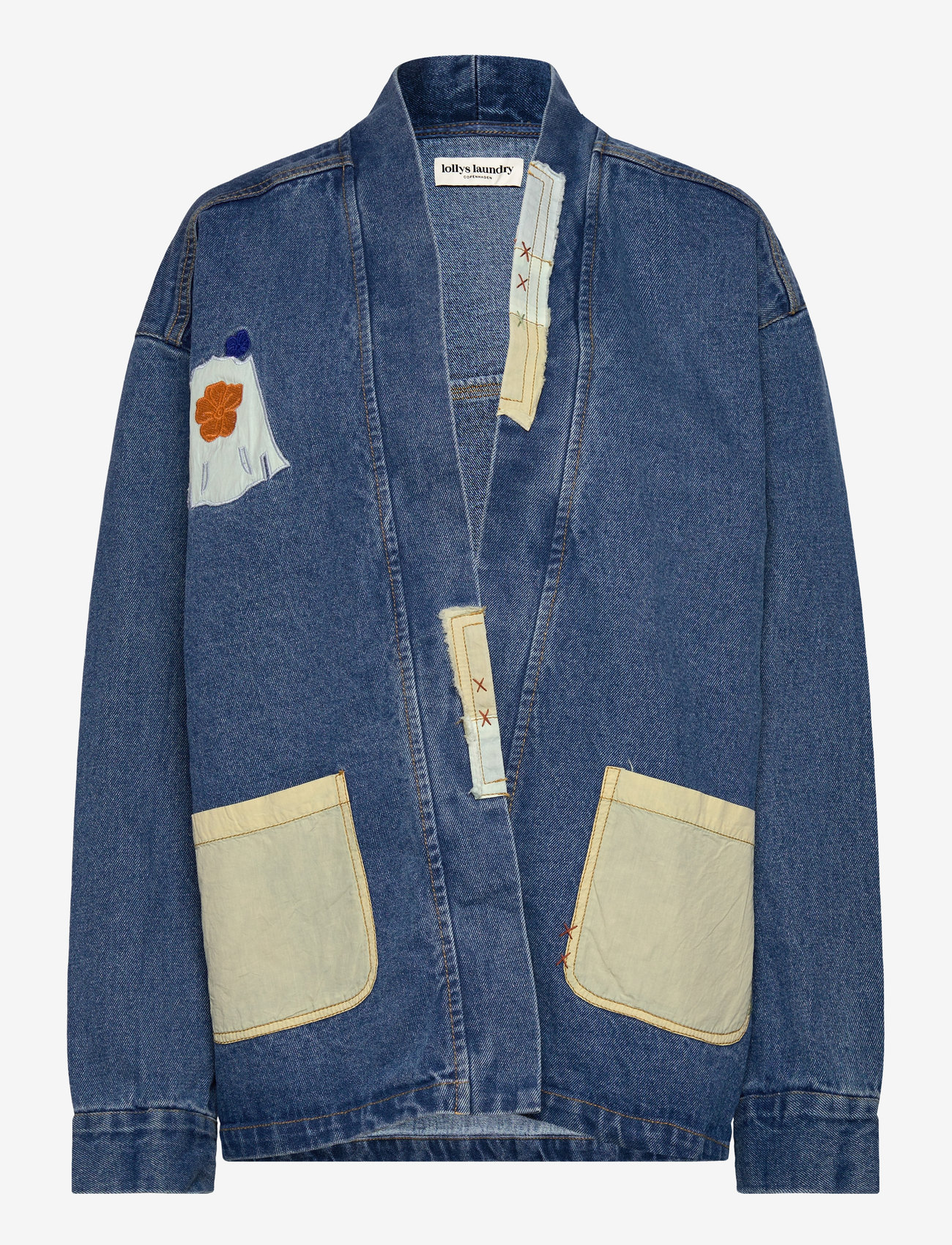 Lollys Laundry - MilaLL Jacket LS - kevadjakid - washed denim - 0