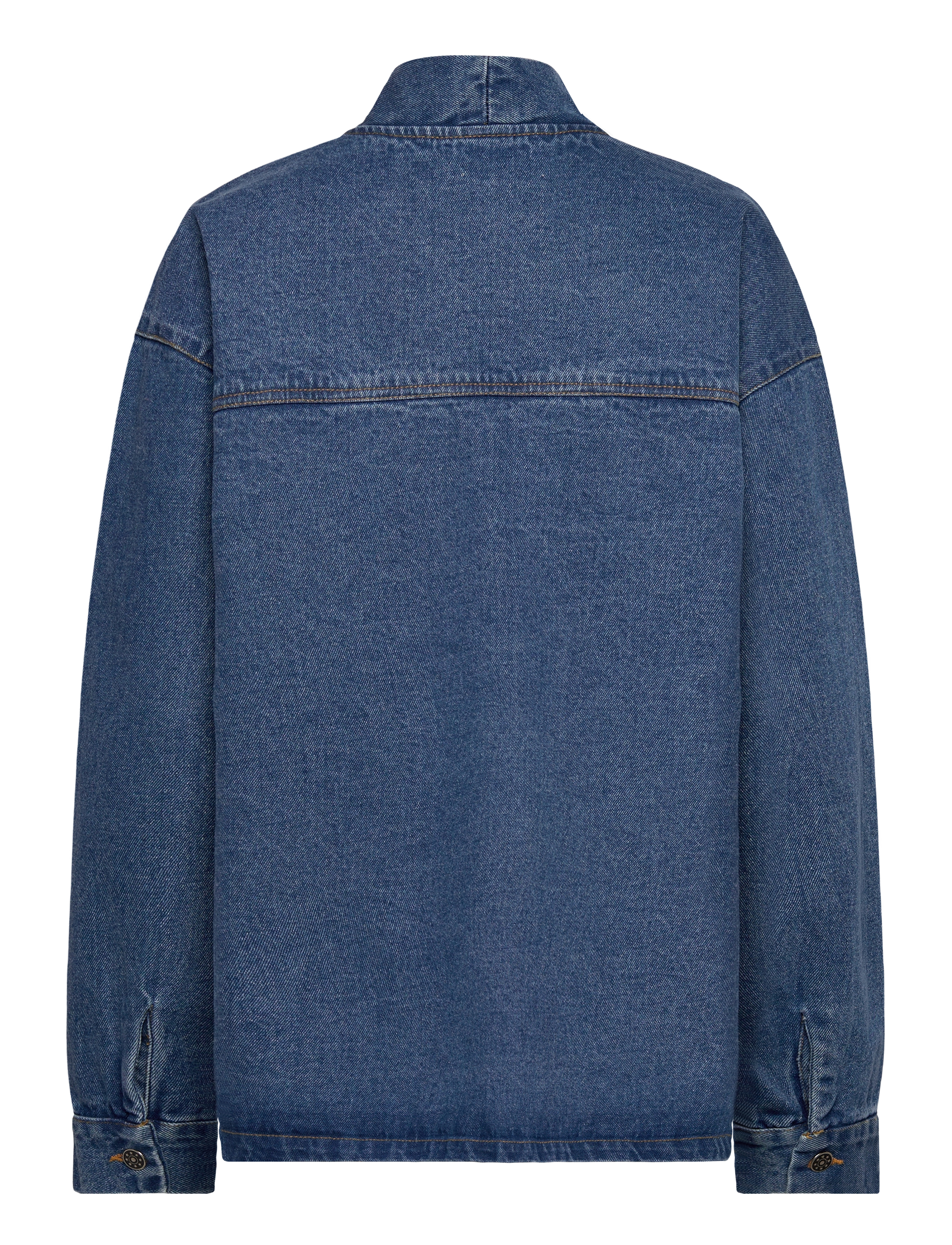 Lollys Laundry - MilaLL Jacket LS - frühlingsjacken - washed denim - 1