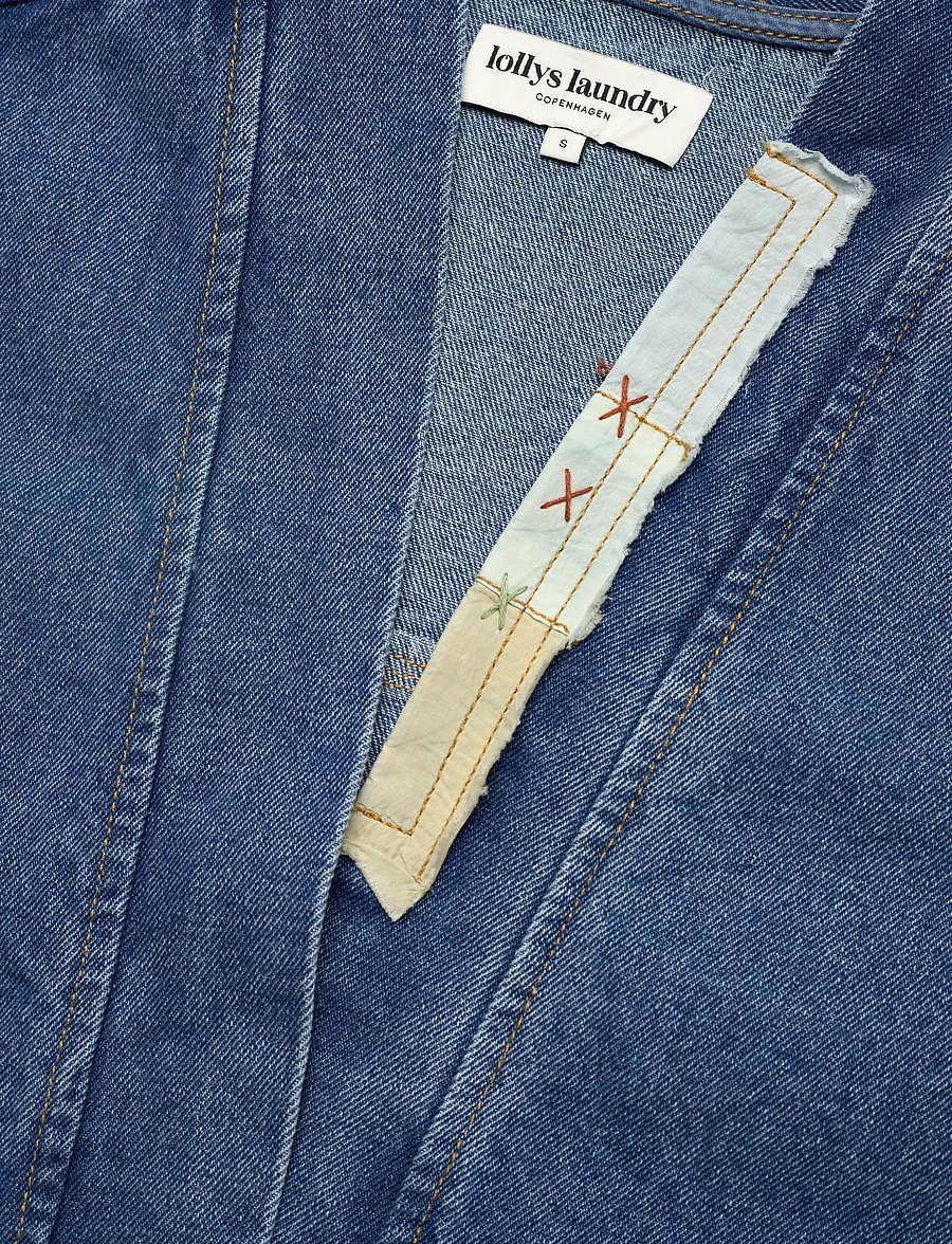 Lollys Laundry - MilaLL Jacket LS - frühlingsjacken - washed denim - 2