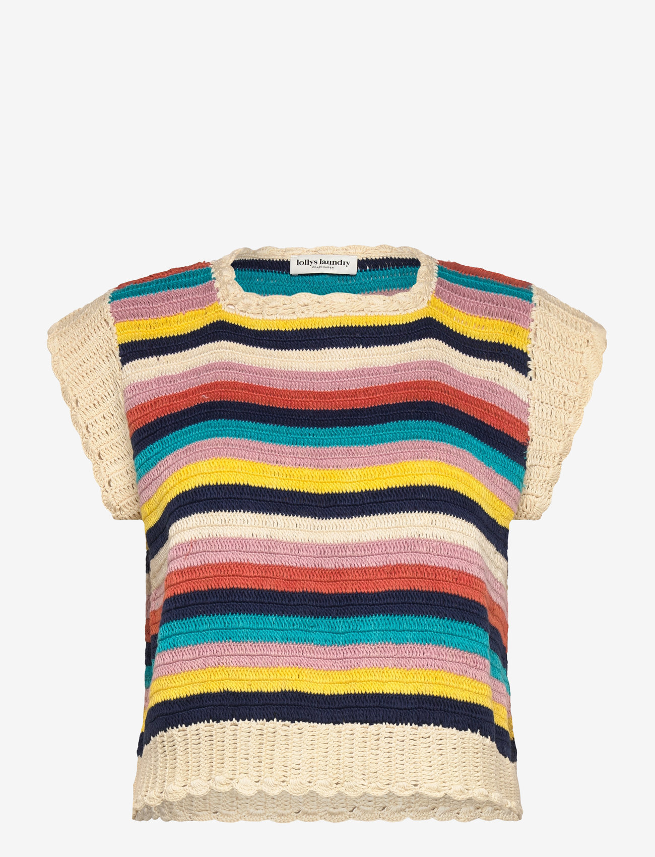 Lollys Laundry - ChicagoLL Vest SL - efterårstøj - multi - 0