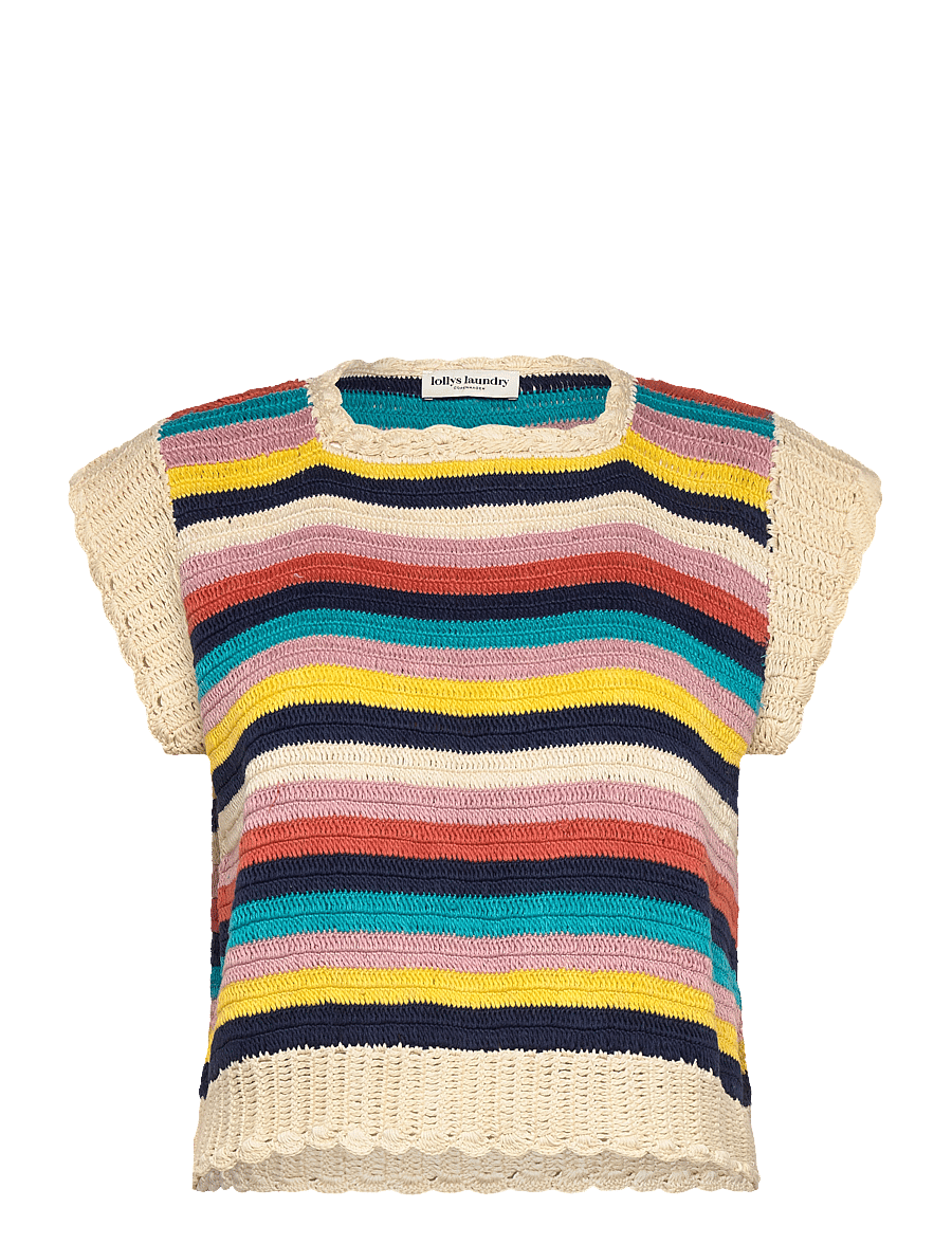 Lollys Laundry - ChicagoLL Vest SL - strikveste - multi - 0