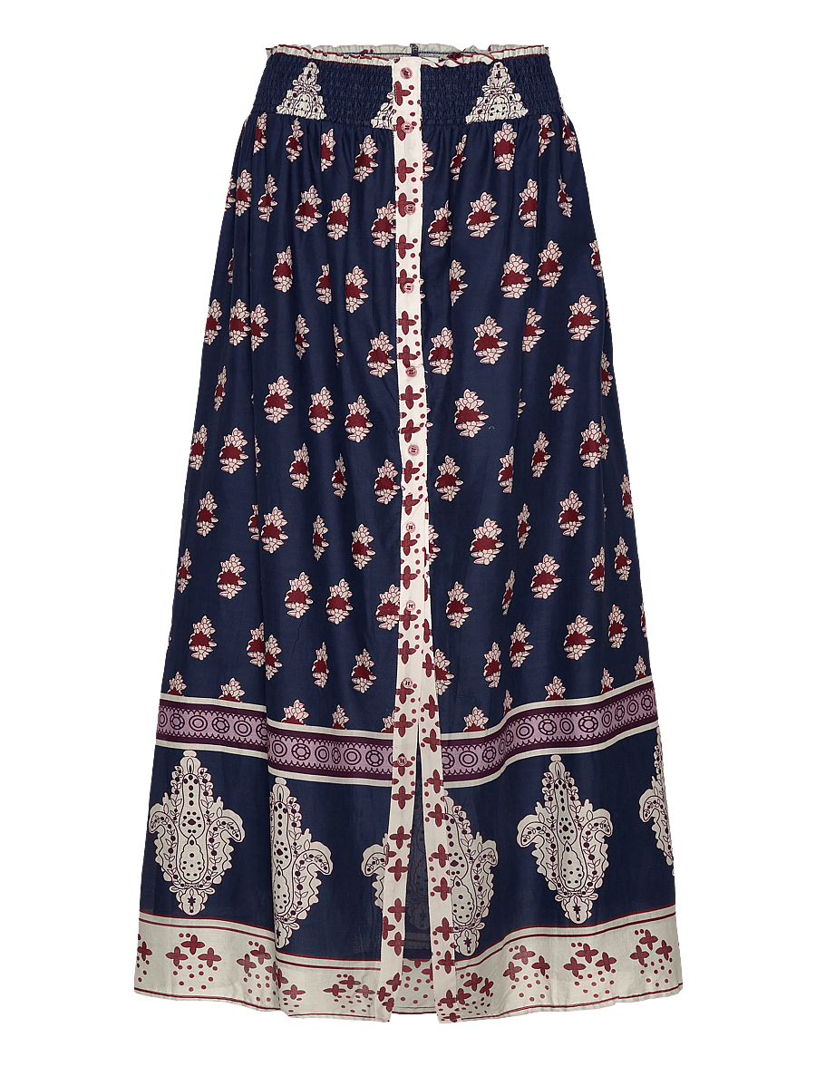 Lollys Laundry - RioLL Maxi Skirt - dark blue - 0