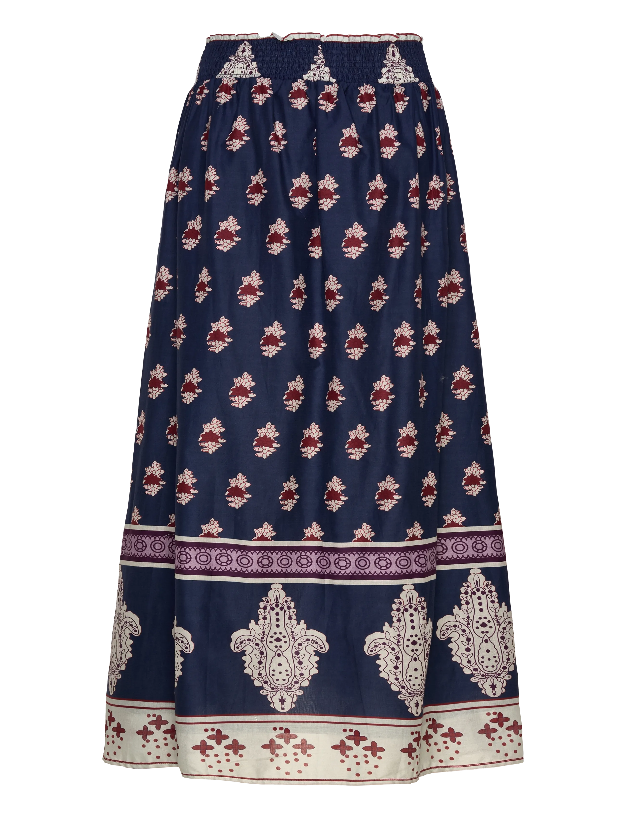 Lollys Laundry - RioLL Maxi Skirt - maxi röcke - dark blue - 1