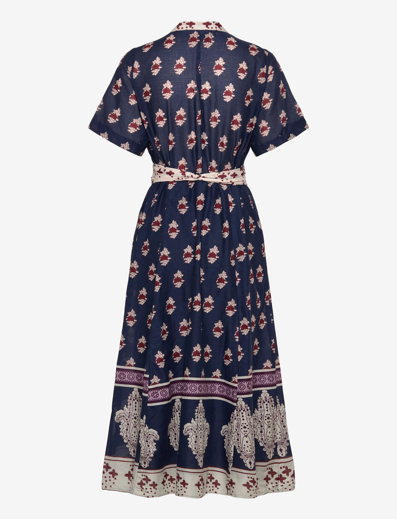 Lollys Laundry - MataLL Midi Dress SS - dark blue - 1