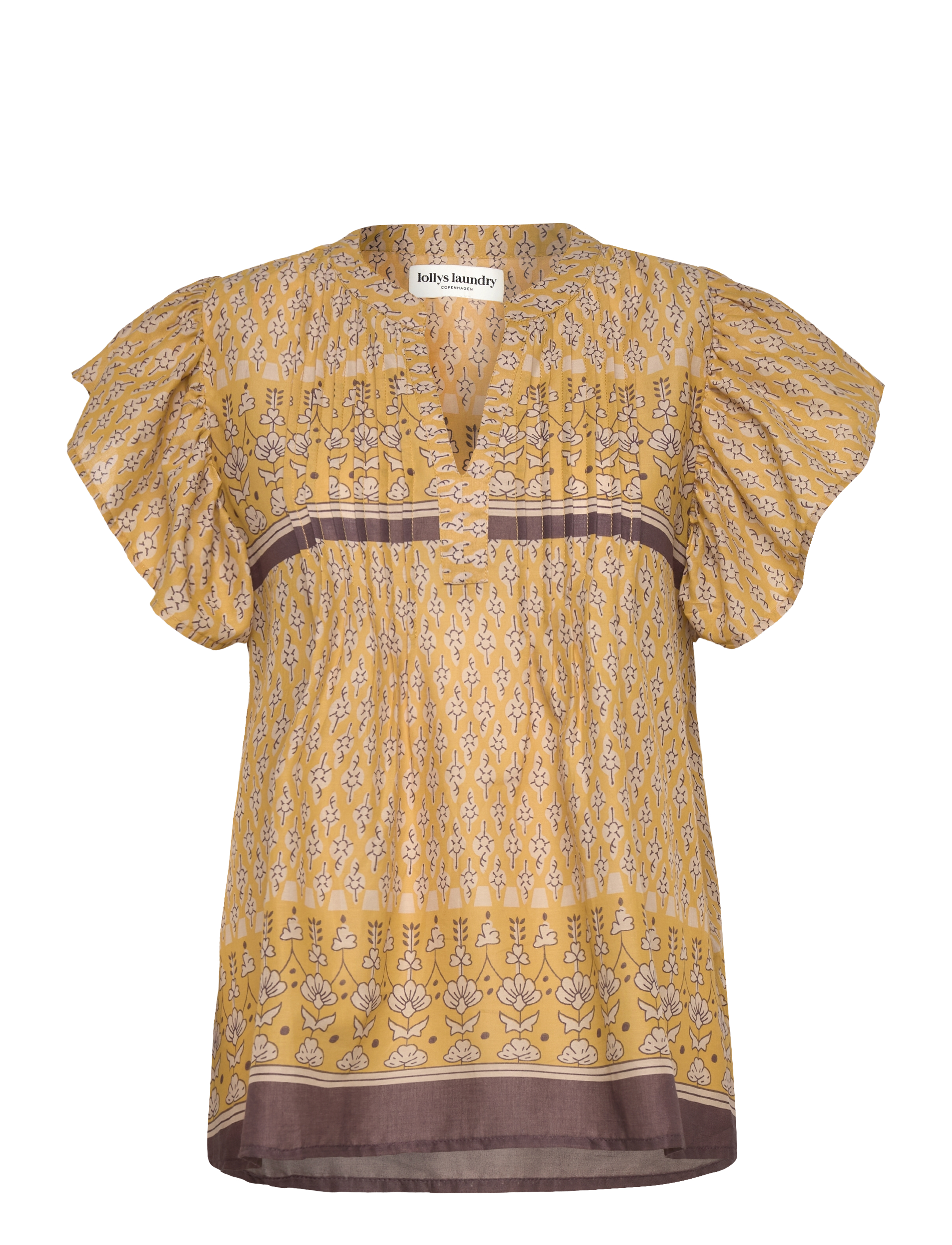 Lollys Laundry - IsabelLL Top SL - mustard - 0