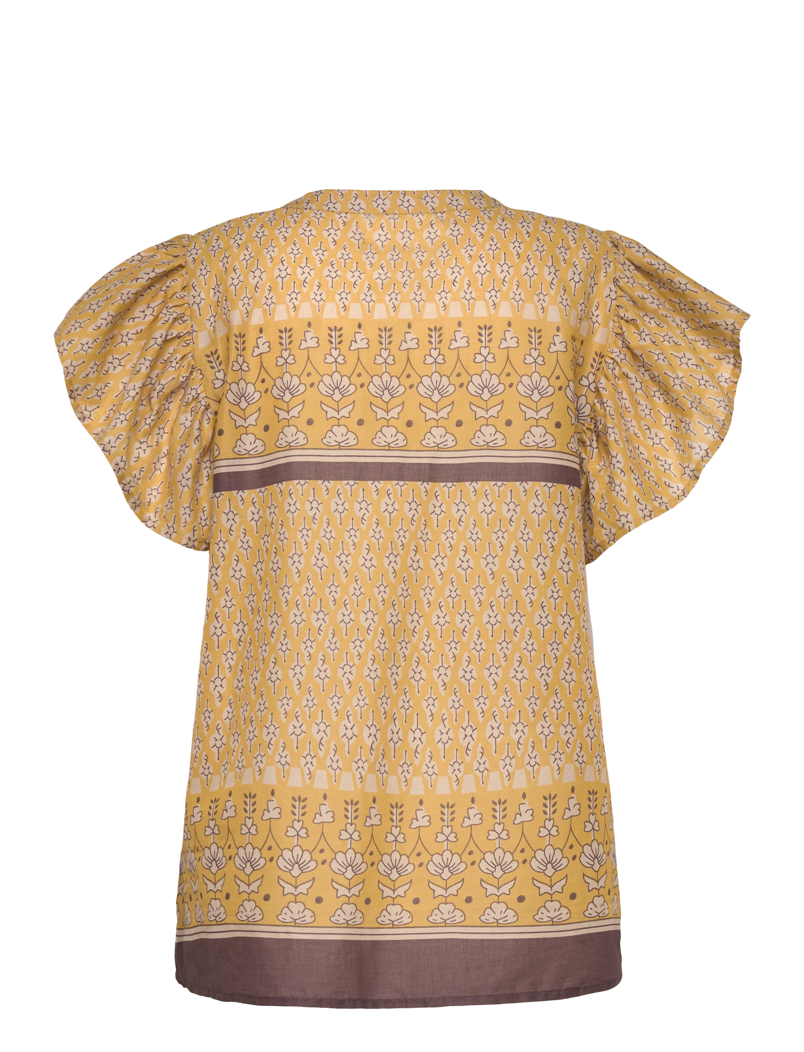 Lollys Laundry - IsabelLL Top SL - mustard - 1
