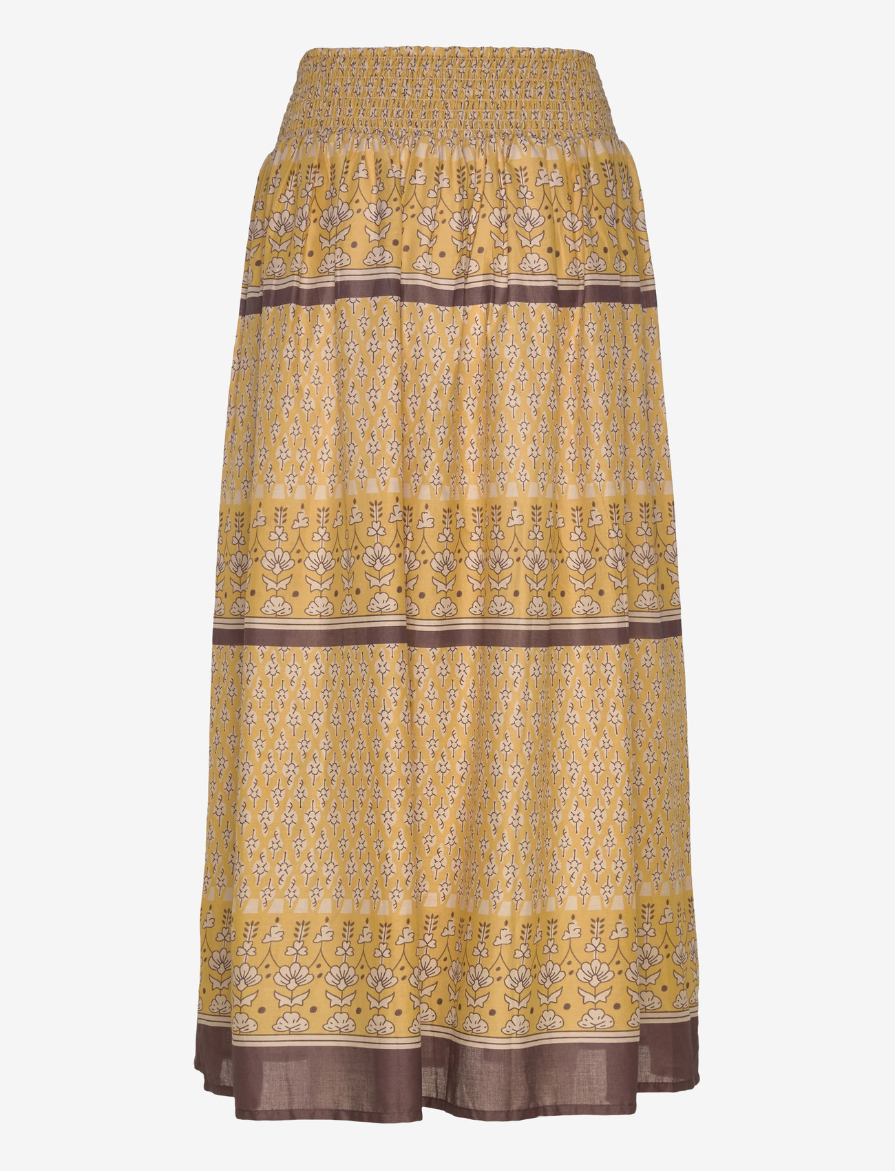 Lollys Laundry - DiamondLL Maxi Skirt - maxi röcke - mustard - 1