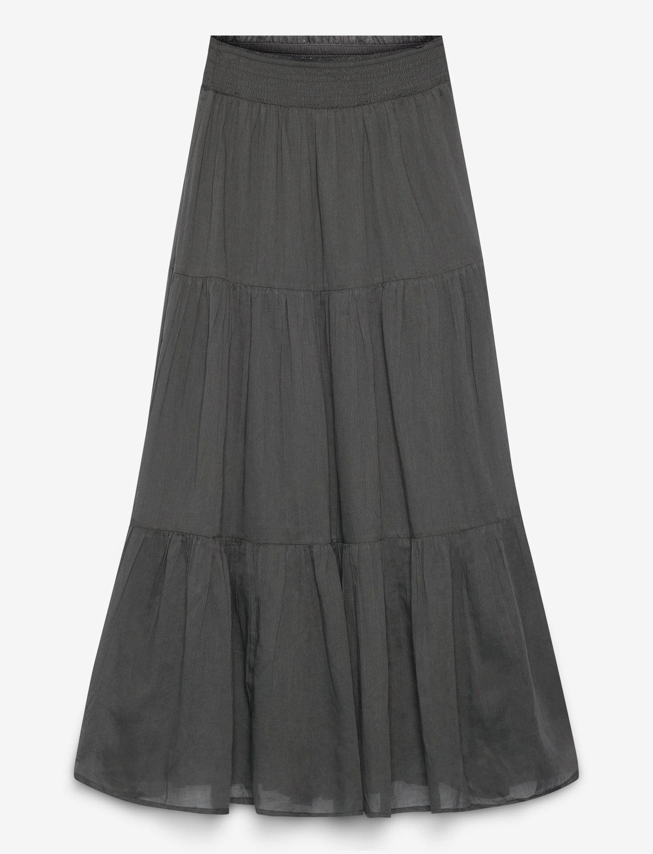 Lollys Laundry - DiamondLL Maxi Skirt - maxi nederdele - washed black - 1