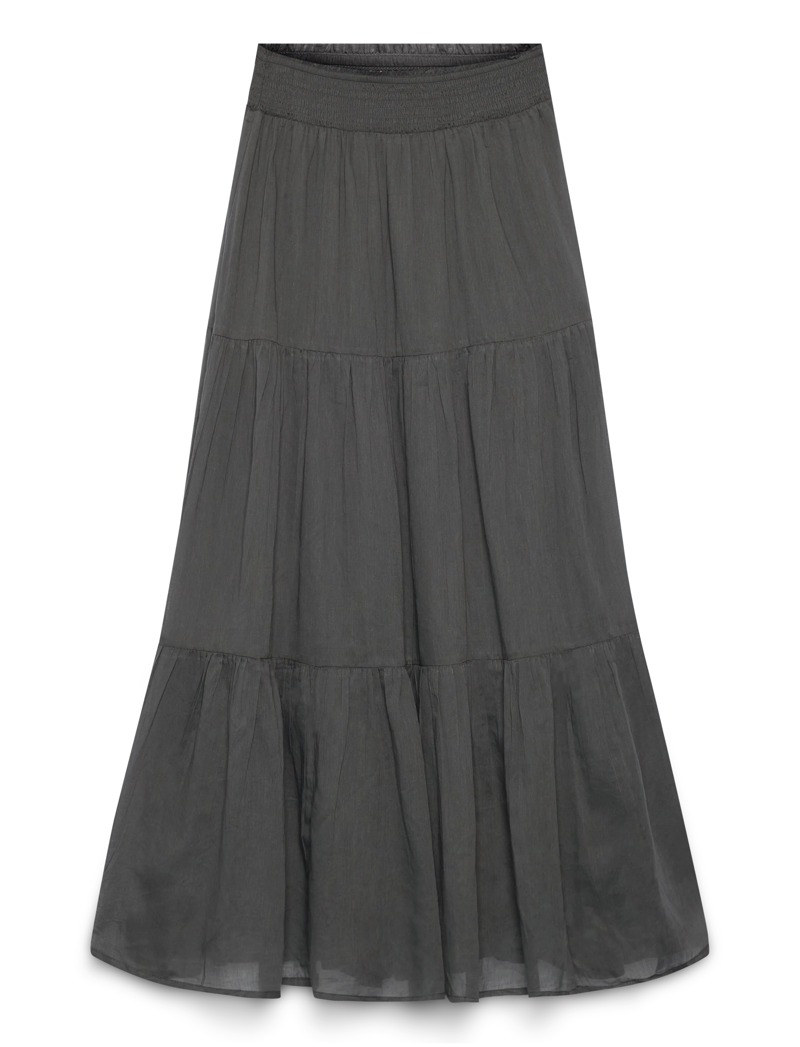 Lollys Laundry - DiamondLL Maxi Skirt - washed black - 1