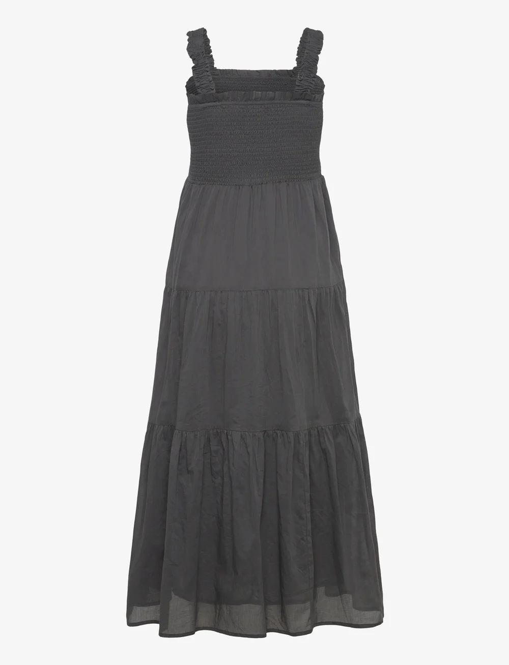 Lollys Laundry - NudaLL Maxi Dress SL - suvekleidid - washed black - 1