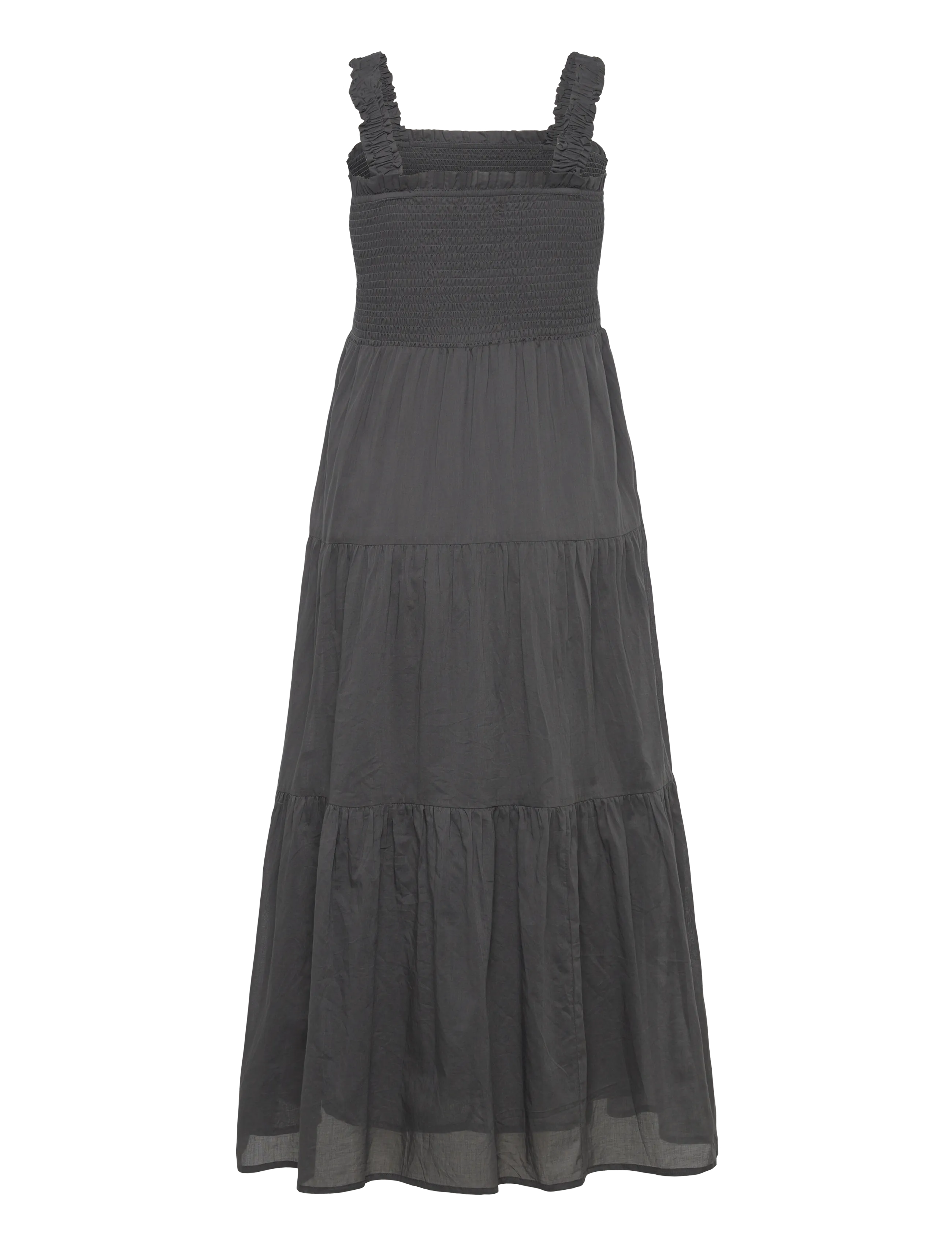 Lollys Laundry - NudaLL Maxi Dress SL - washed black - 1