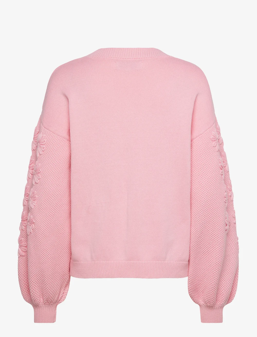 Lollys Laundry - MusaLL Knit Jumper LS - dressipluusid - neon pink - 1