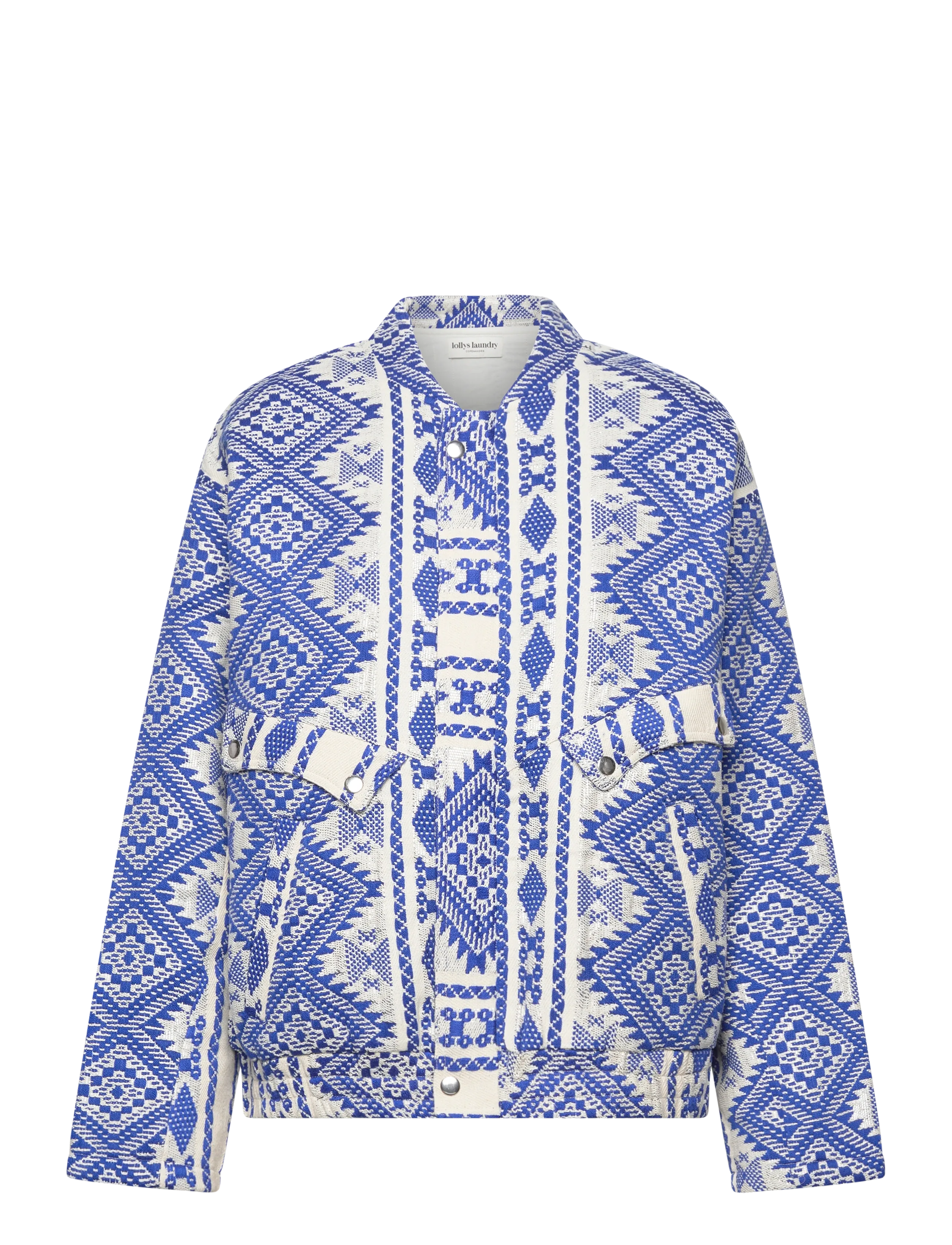 Lollys Laundry Hawaiill Jacket Ls, XXL, Jackets, Blau - Light-summer Jacket, Frauen