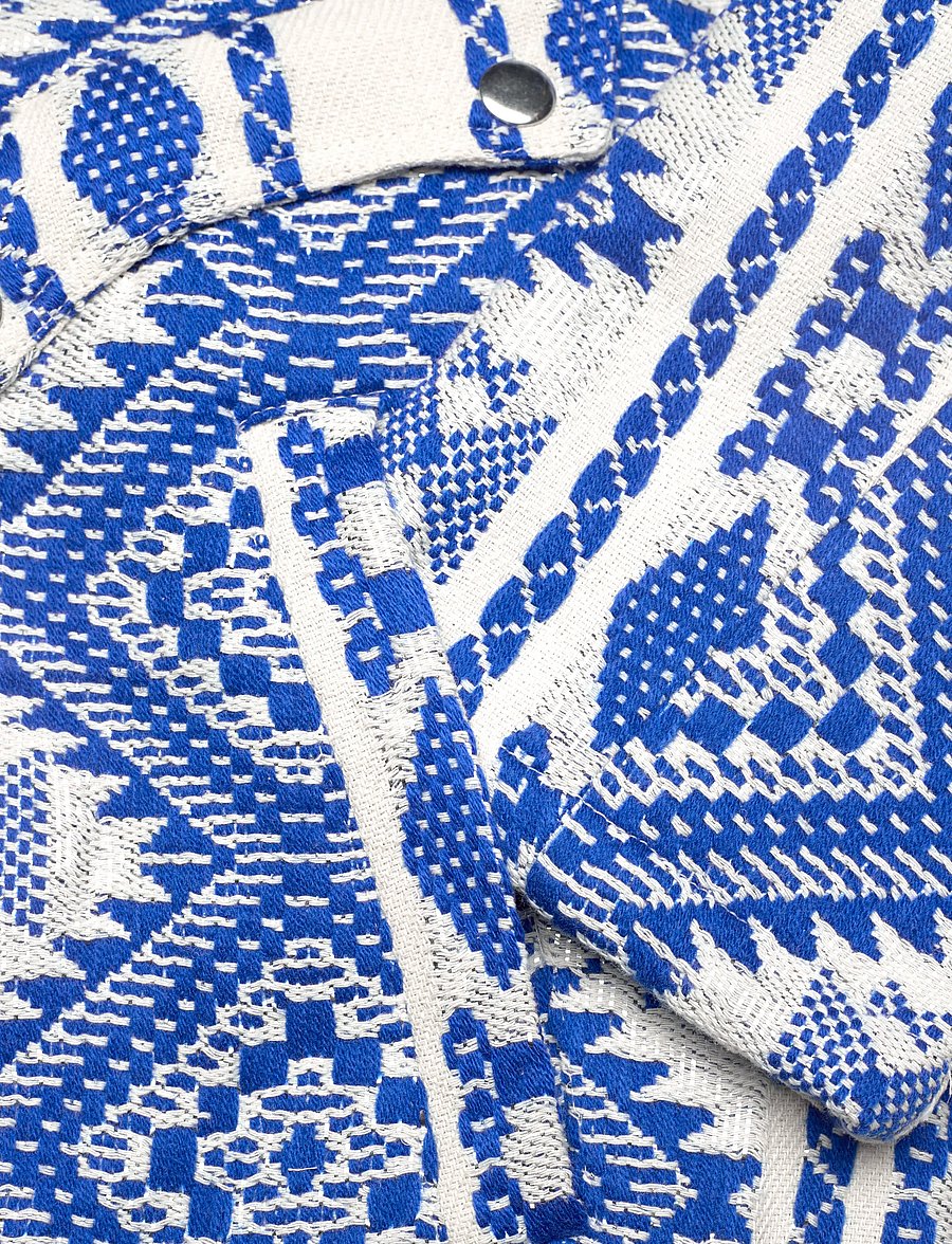 Lollys Laundry - HawaiiLL Jacket LS - vårjackor - neon blue - 3