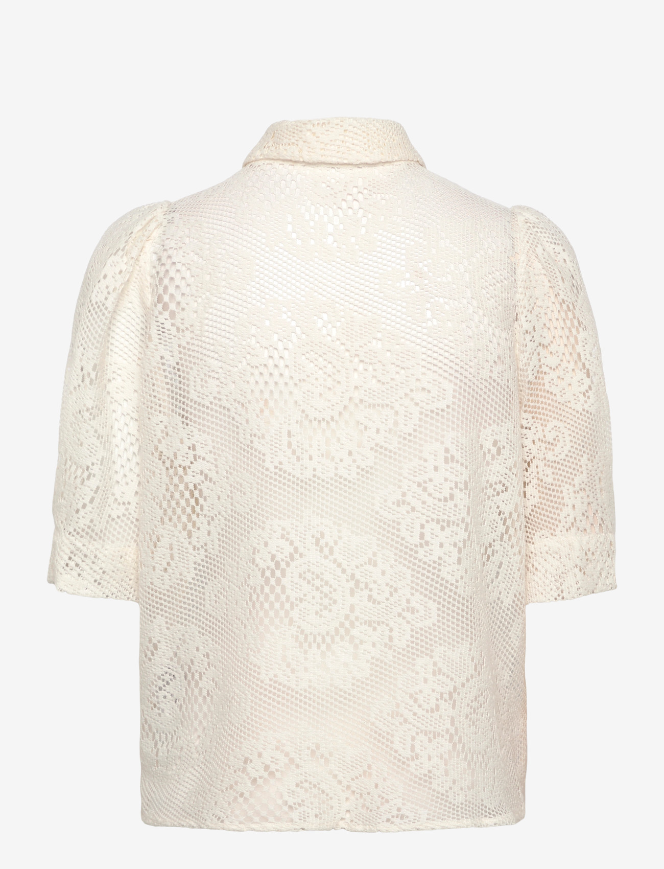 Lollys Laundry - BonoLL Shirt SS - lühikeste varrukatega särgid - creme - 1