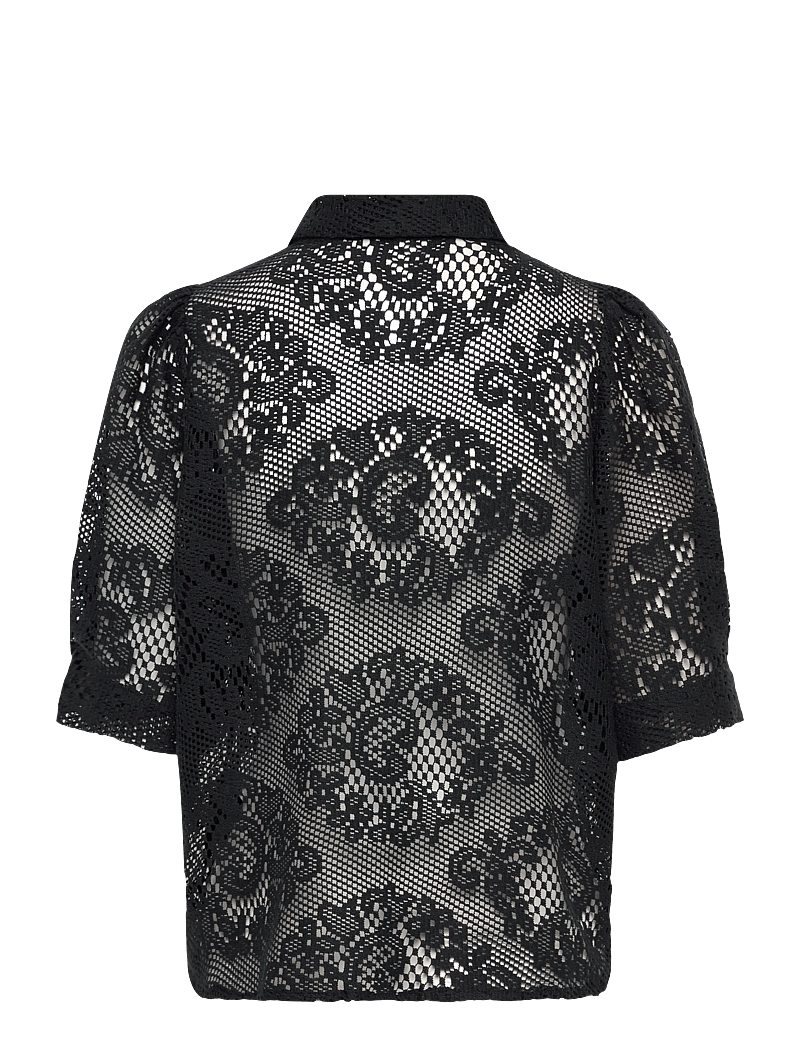 Lollys Laundry - BonoLL Shirt SS - lühikeste varrukatega särgid - dark navy - 1