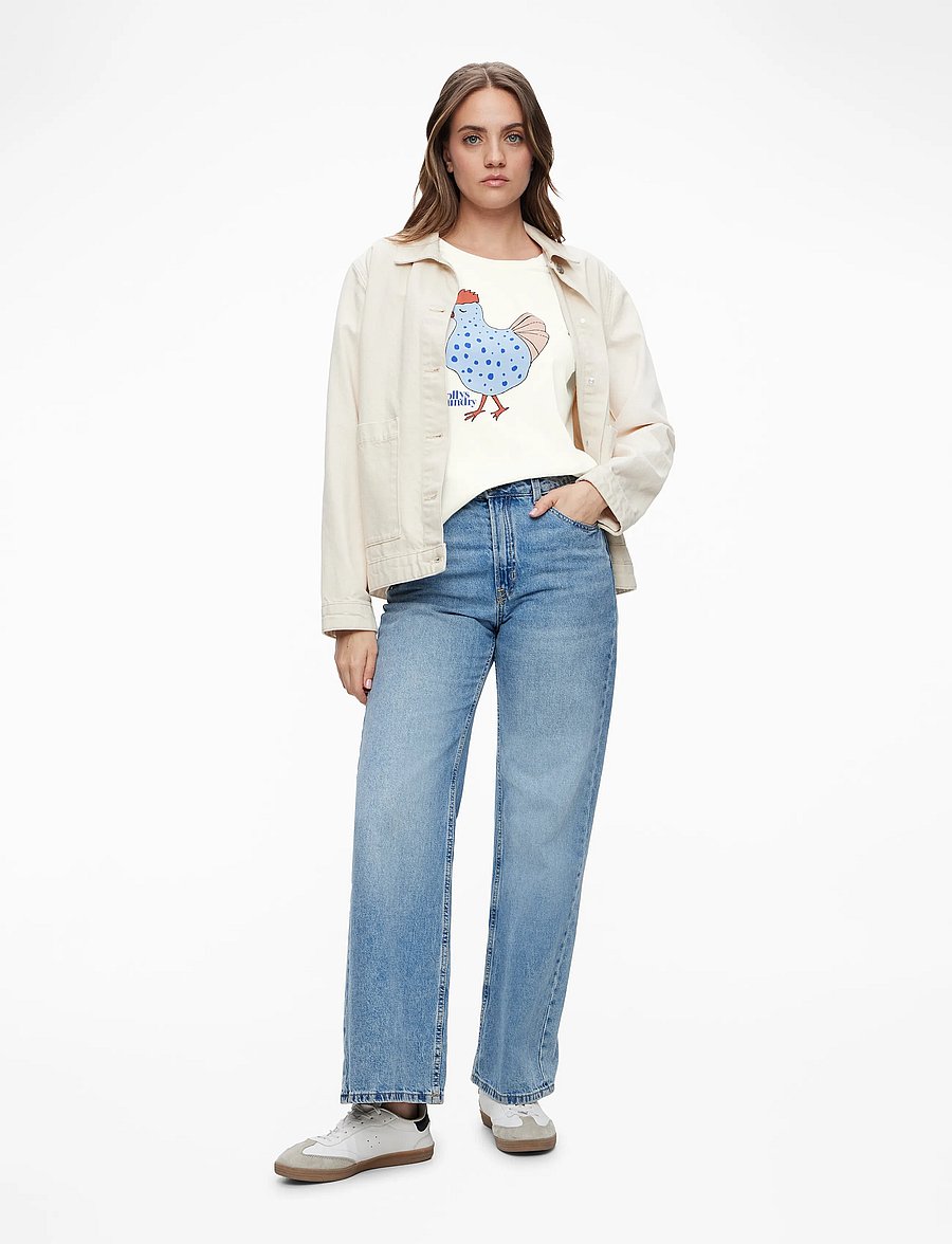 Lollys Laundry - RomaLL Tee SS - white - 2
