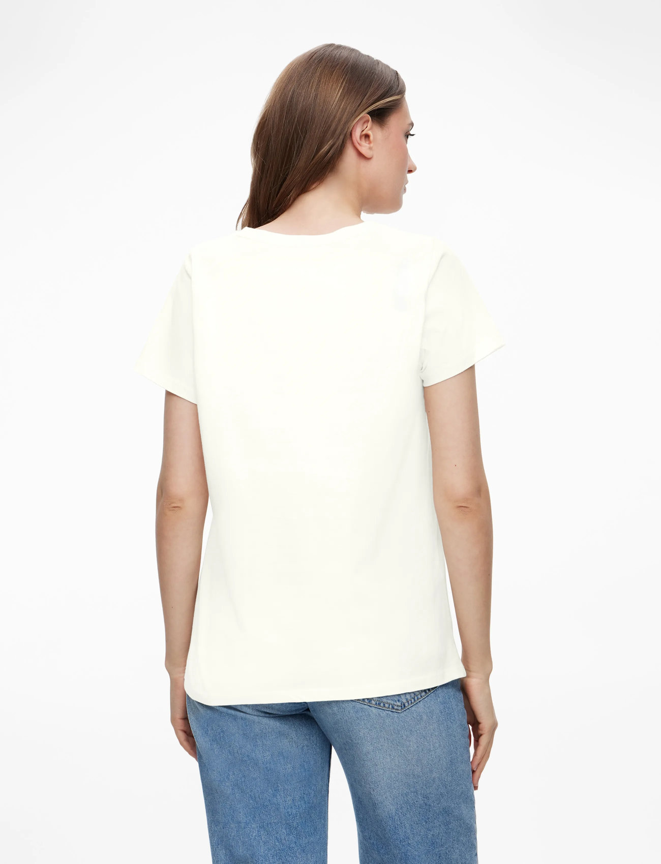 Lollys Laundry - RomaLL Tee SS - autumn clothing - white - 3