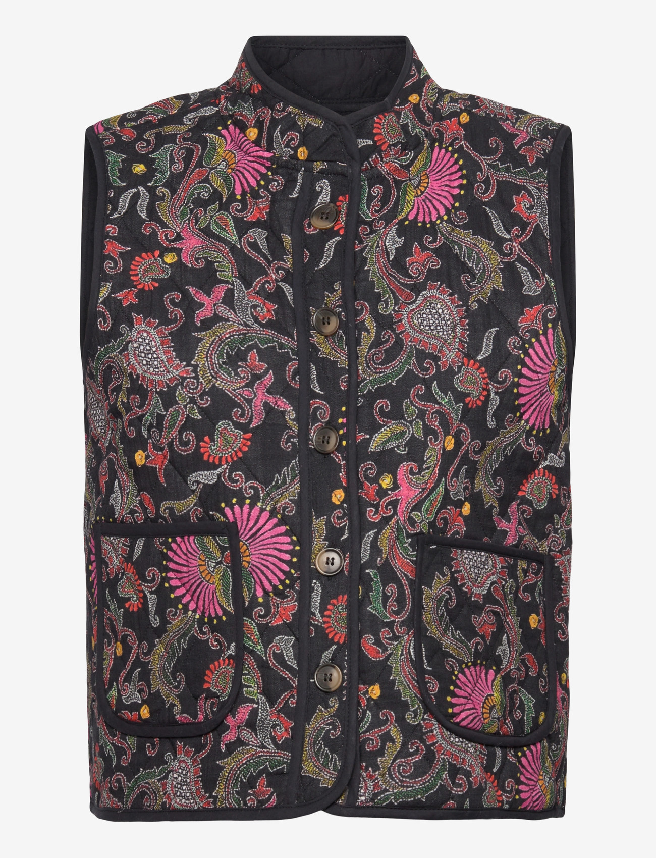 Lollys Laundry - CairoLL Vest - höstjackor - flower print - 0