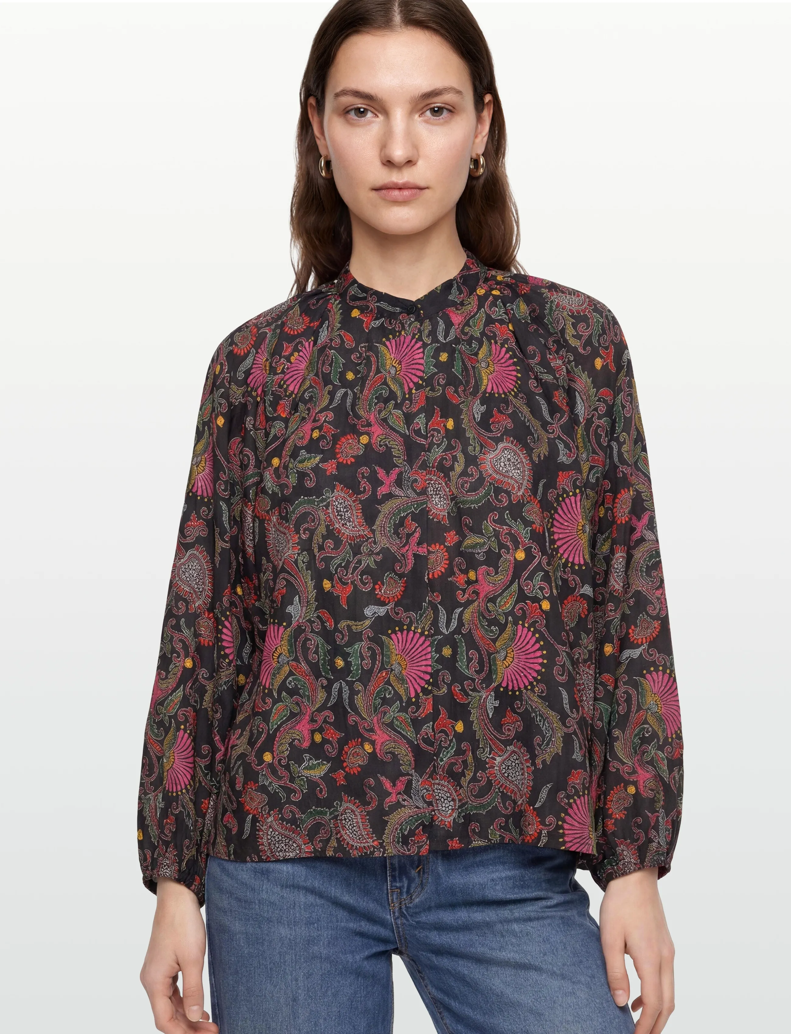 Lollys Laundry - HaileyLL Shirt LS - langärmlige blusen - flower print - 3