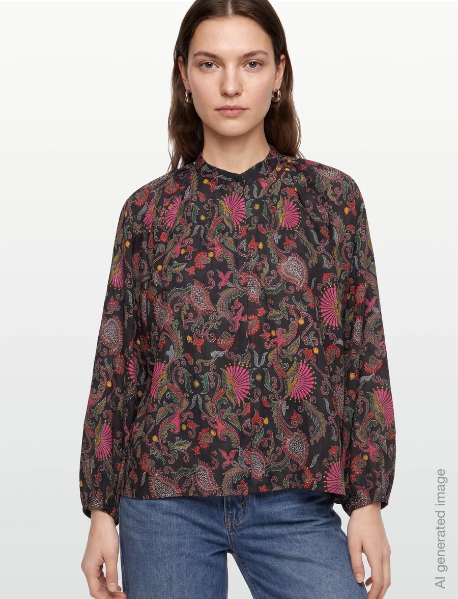 Lollys Laundry - HaileyLL Shirt LS - langärmlige hemden - flower print - 3