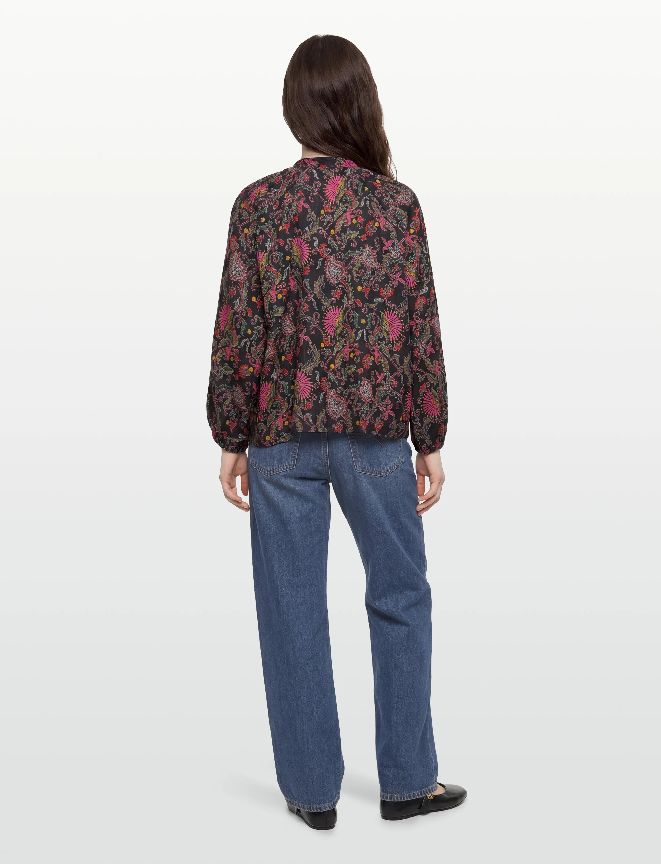 Lollys Laundry - HaileyLL Shirt LS - langärmlige blusen - flower print - 4