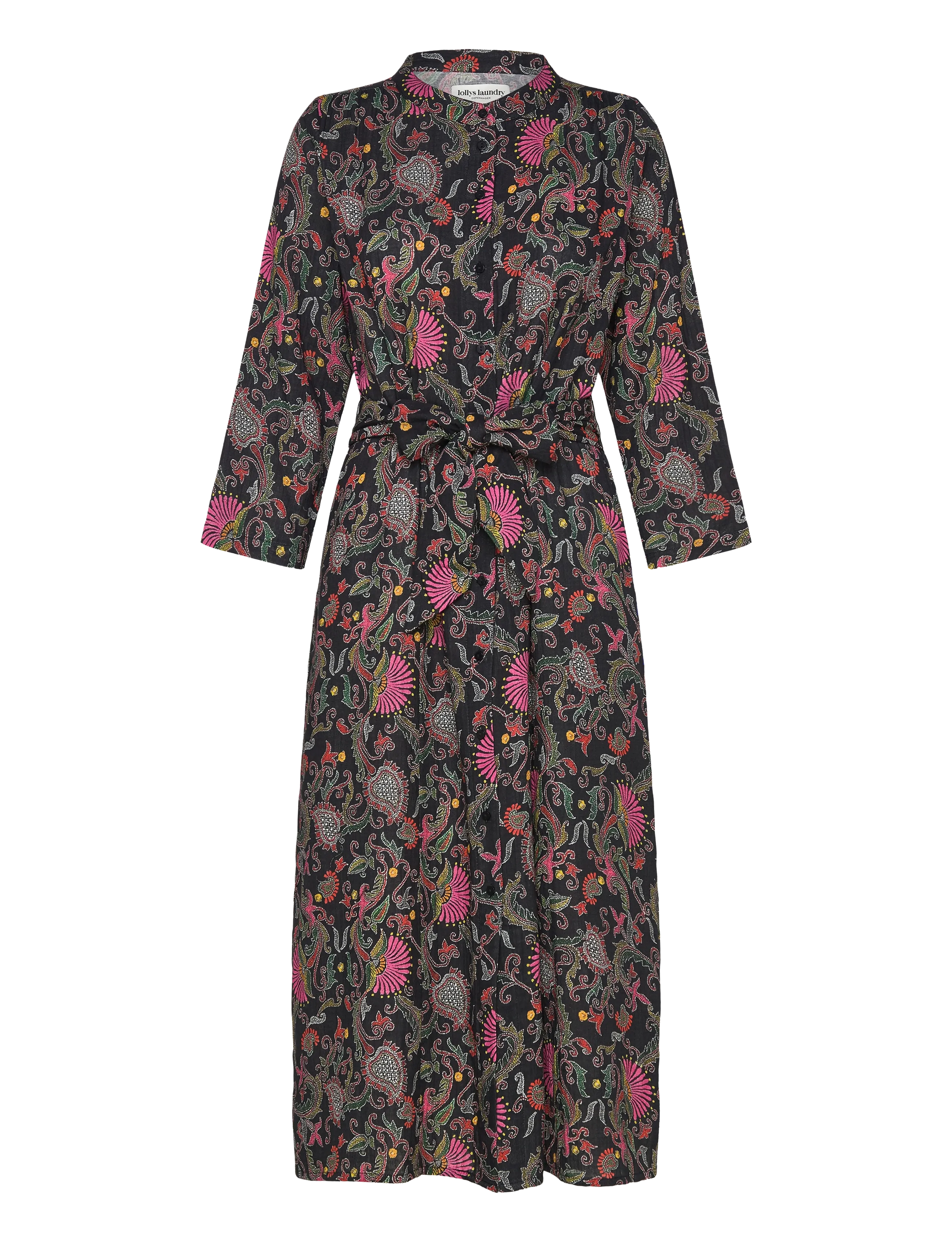 HarperLL Maxi Dress 3/4 - FLOWER PRINT