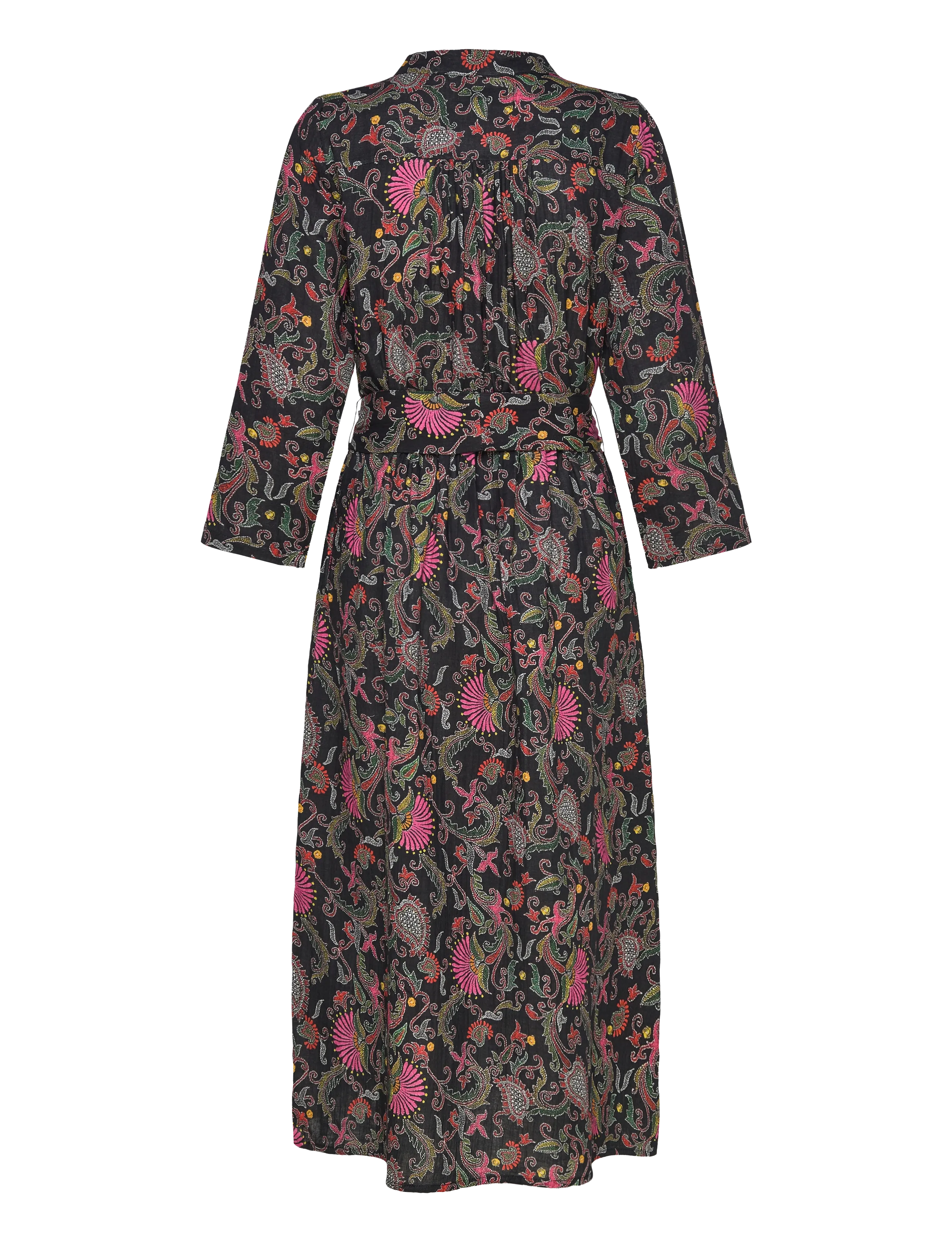 Lollys Laundry - HarperLL Maxi Dress 3/4 - maxiklänningar - flower print - 1