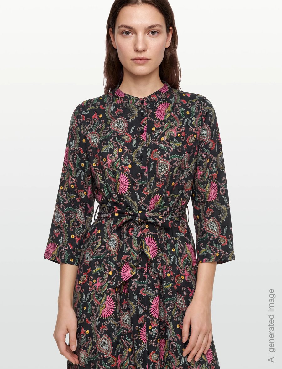 Lollys Laundry - HarperLL Maxi Dress 3/4 - maxiklänningar - flower print - 3