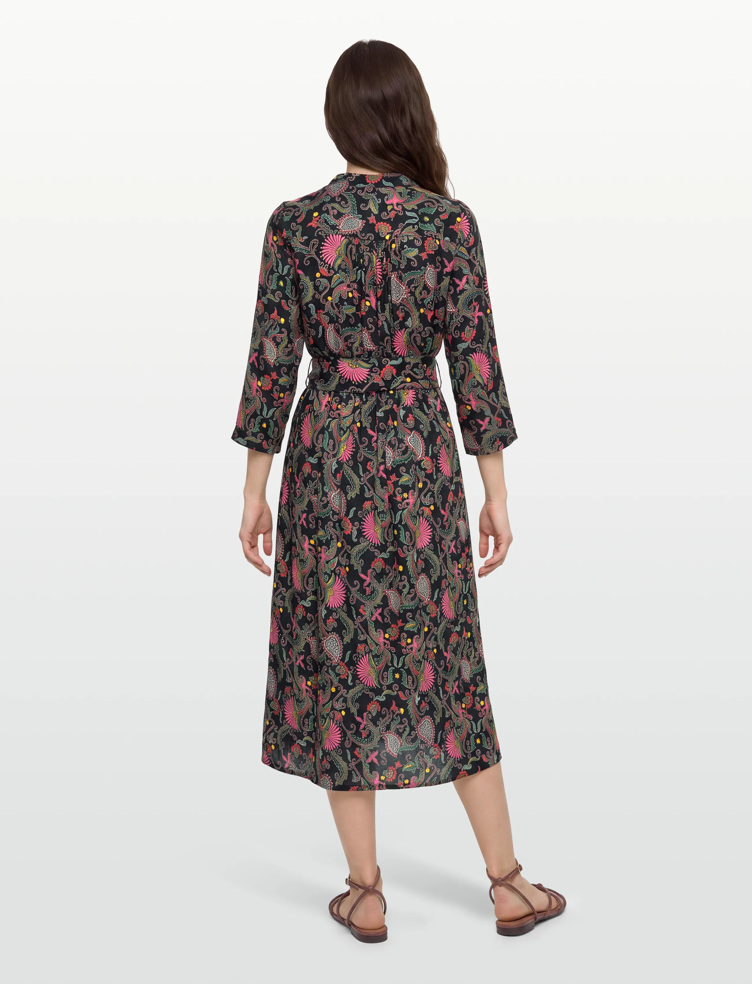 Lollys Laundry - HarperLL Maxi Dress 3/4 - maxiklänningar - flower print - 4