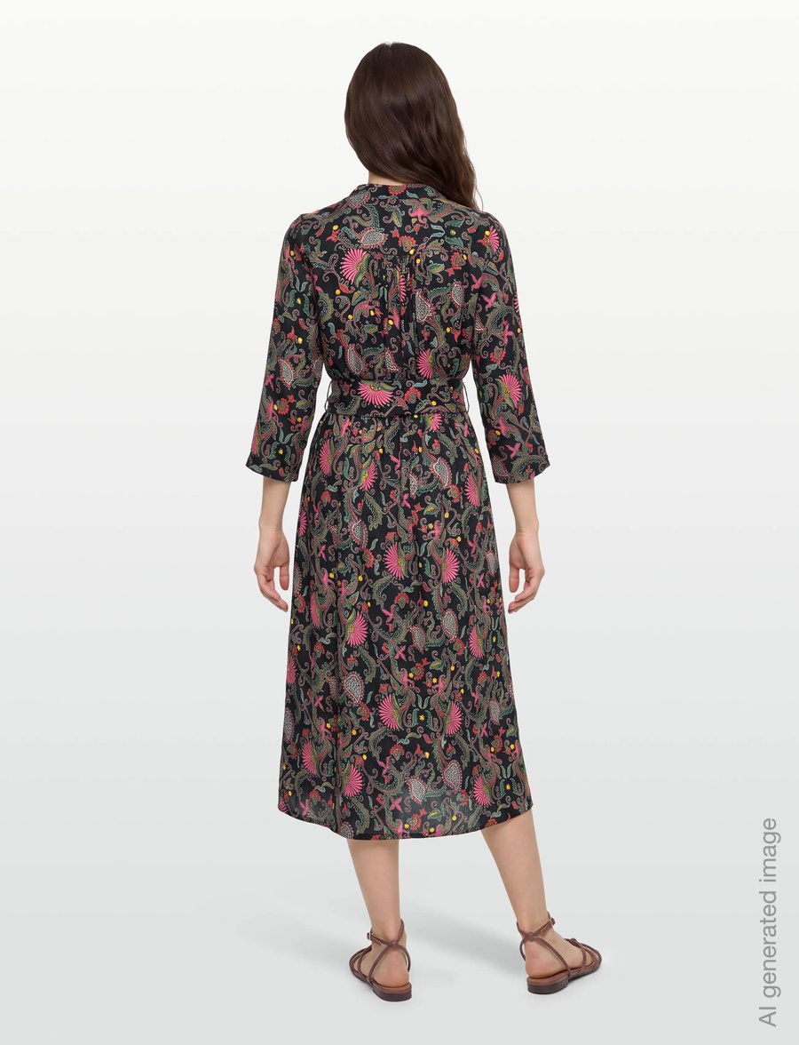 Lollys Laundry - HarperLL Maxi Dress 3/4 - maxiklänningar - flower print - 4