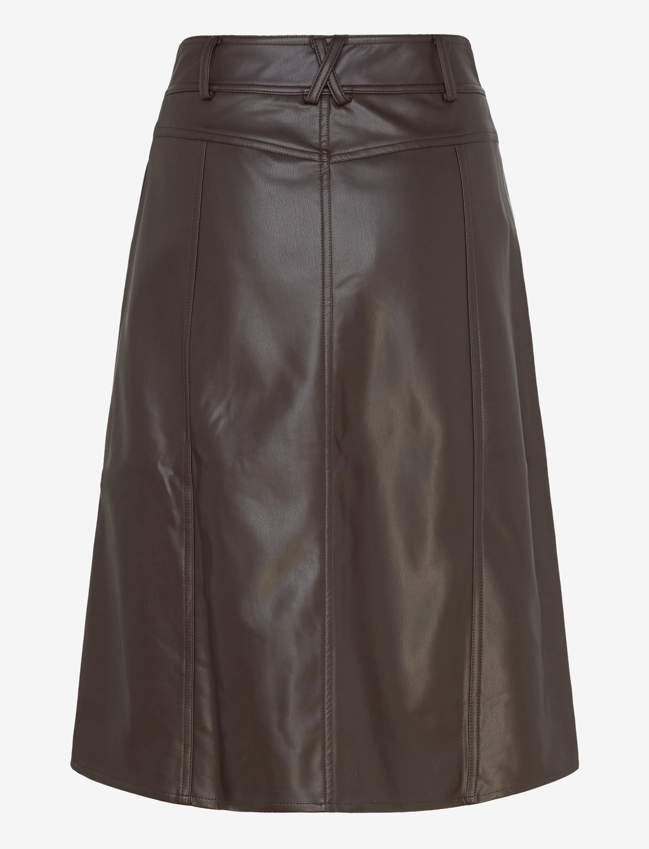 Lollys Laundry - KatelynLL Midi Skirt - midi skirts - brown - 1