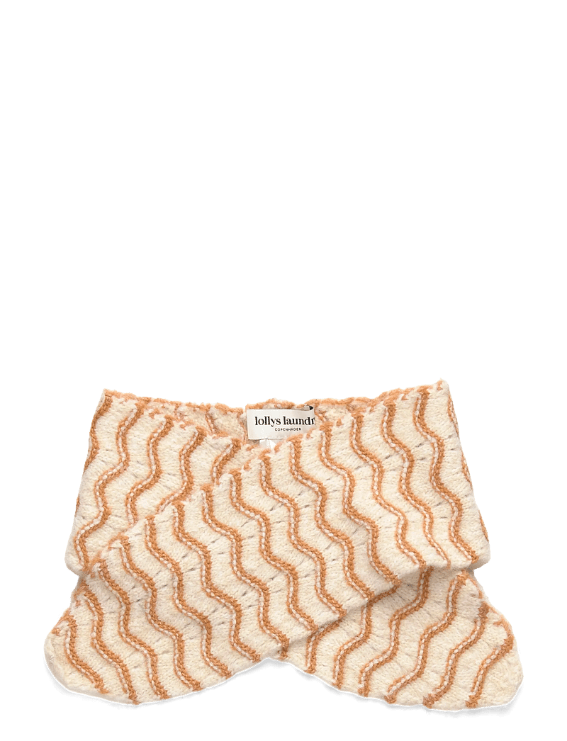 Lollys Laundry - CallieLL Knit Scarf - halstørklæder - camel - 0