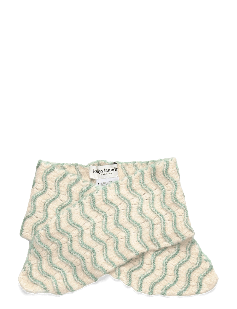 Lollys Laundry - CallieLL Knit Scarf - talvesallid - dusty green - 0