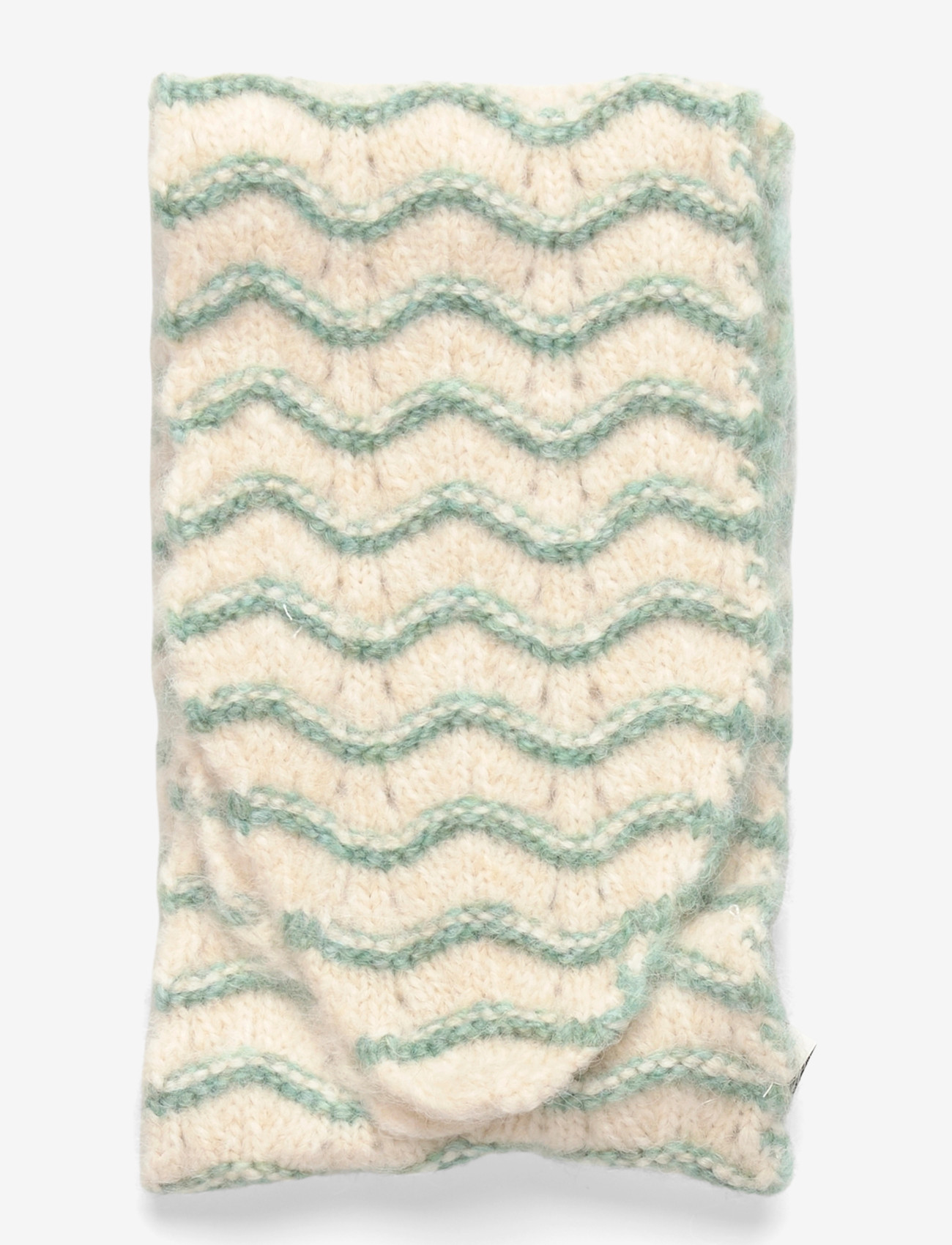 Lollys Laundry - CallieLL Knit Scarf - talvesallid - dusty green - 1