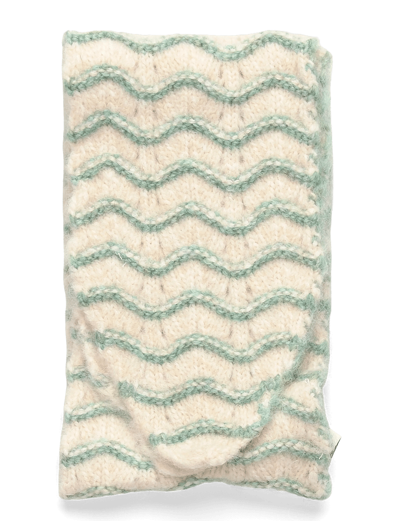 Lollys Laundry - CallieLL Knit Scarf - talvesallid - dusty green - 1