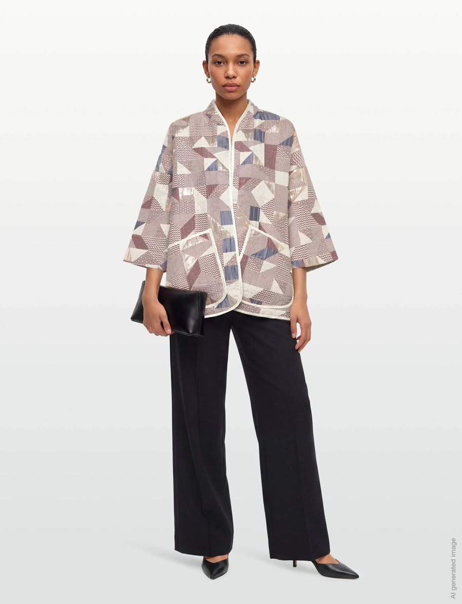 Lollys Laundry - LuluLL Jacket 3/4 - frühlingsjacken - multi - 0