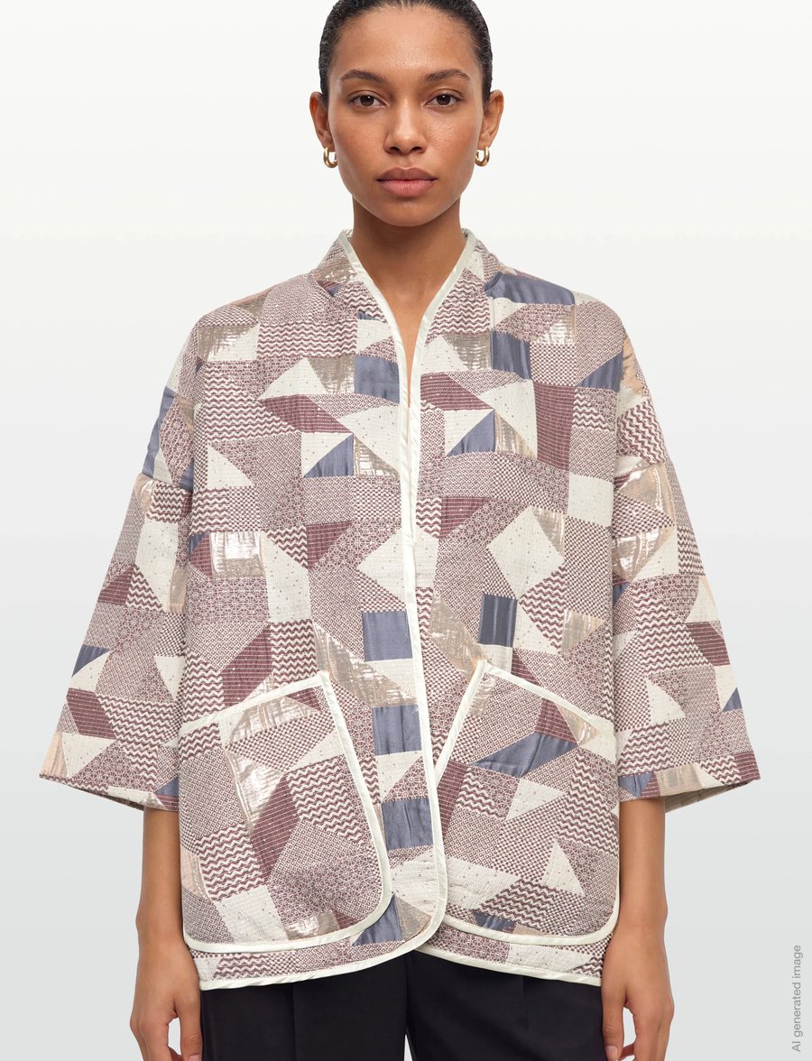 Lollys Laundry - LuluLL Jacket 3/4 - frühlingsjacken - multi - 3