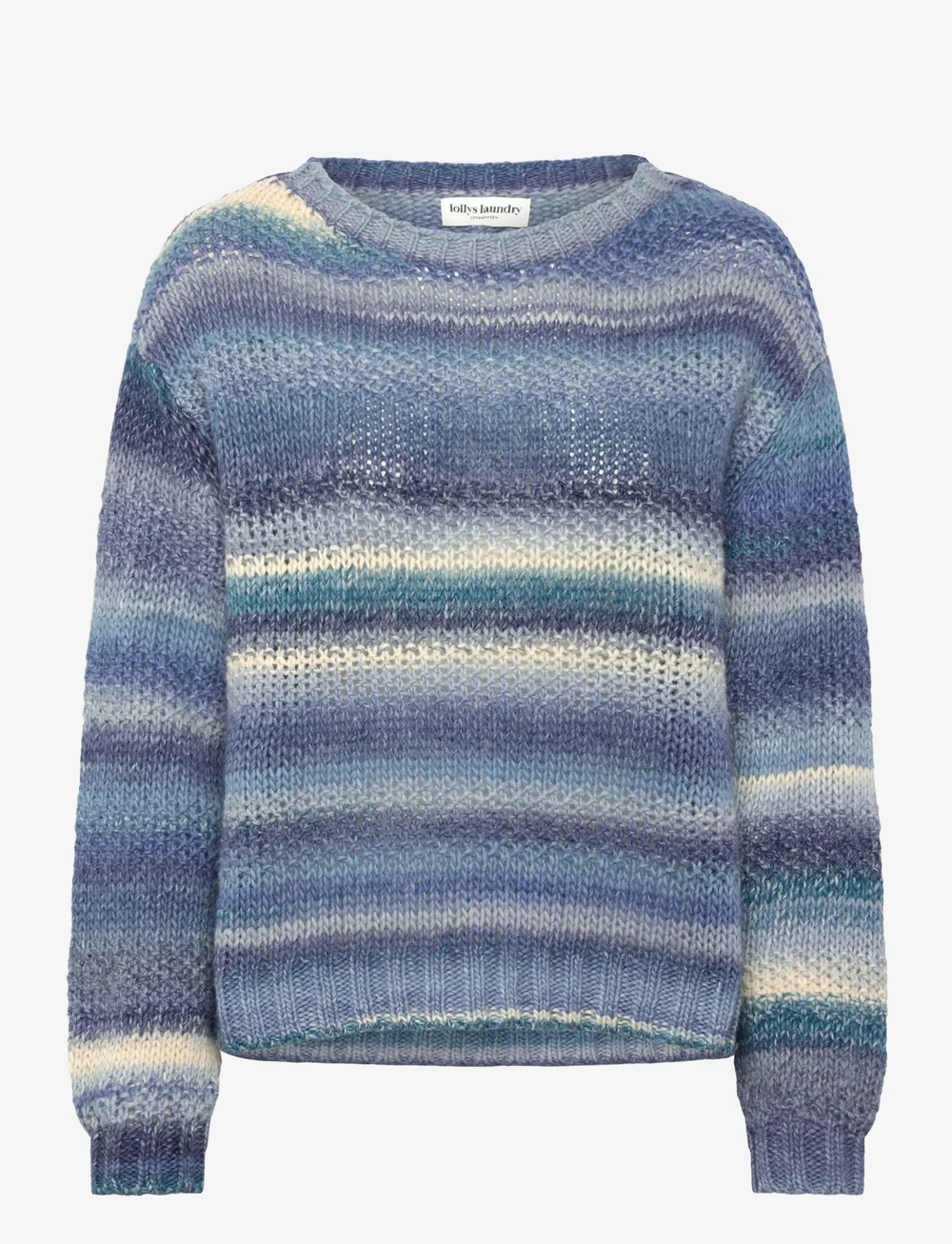 Lollys Laundry - FairhavenLL Jumper LS - striktrøjer - light blue - 0