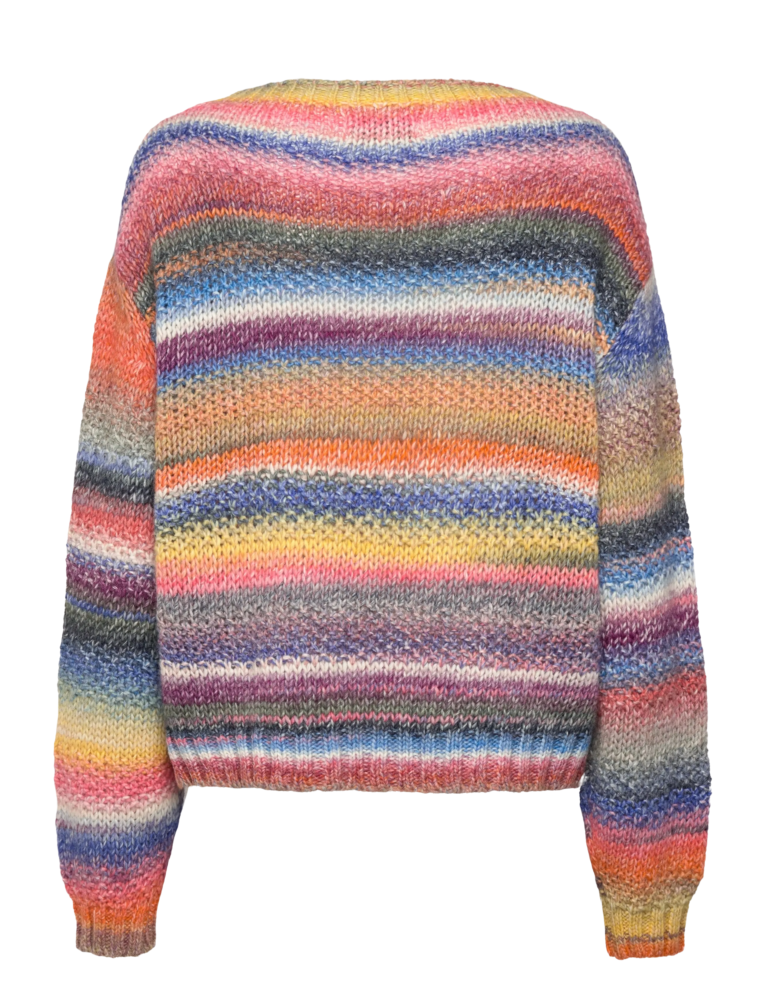 Lollys Laundry - FairhavenLL Jumper LS - stickade tröjor - multi - 1
