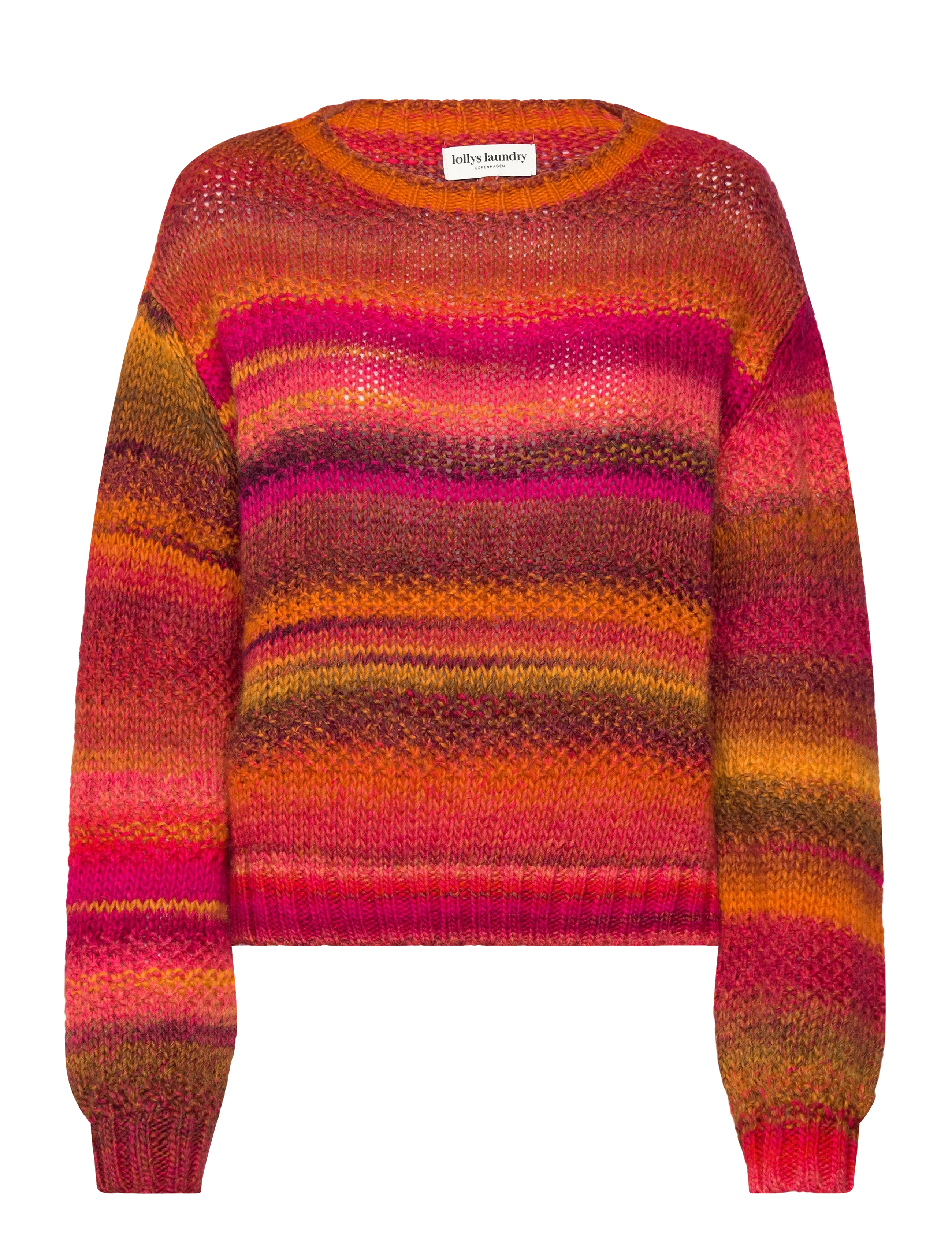 Lollys Laundry FairhavenLL Jumper LS - Kleding - ORANGE / orange