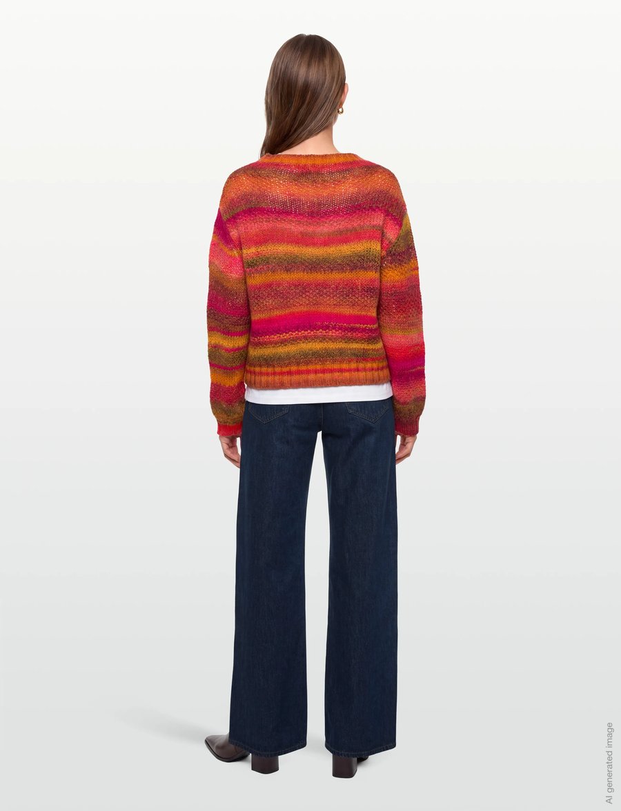 Lollys Laundry - FairhavenLL Jumper LS - pullover - orange - 4