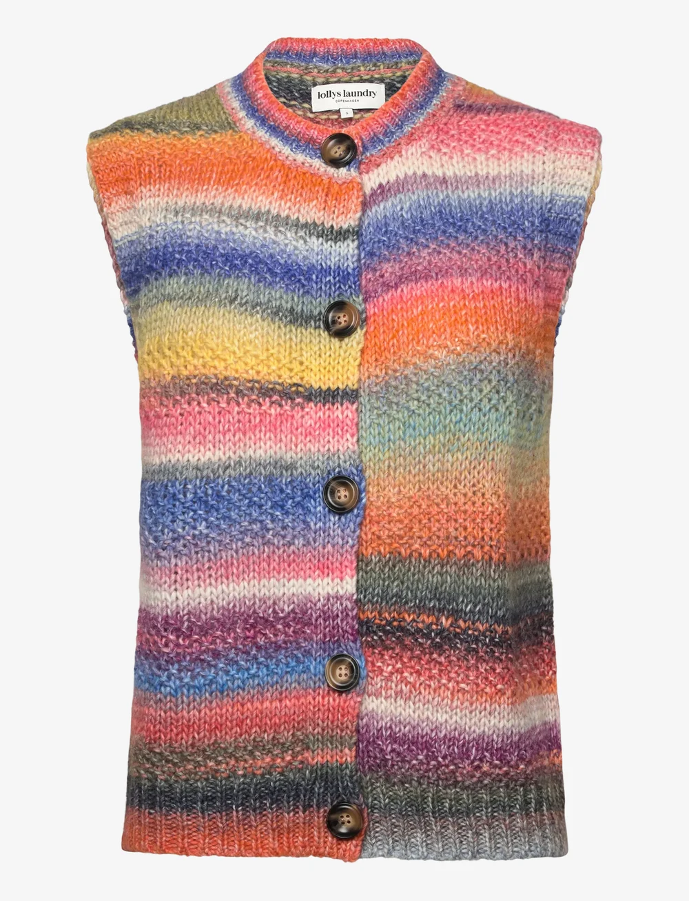 Lollys Laundry - NynneLL Knit Vest SL - strikveste - multi - 0