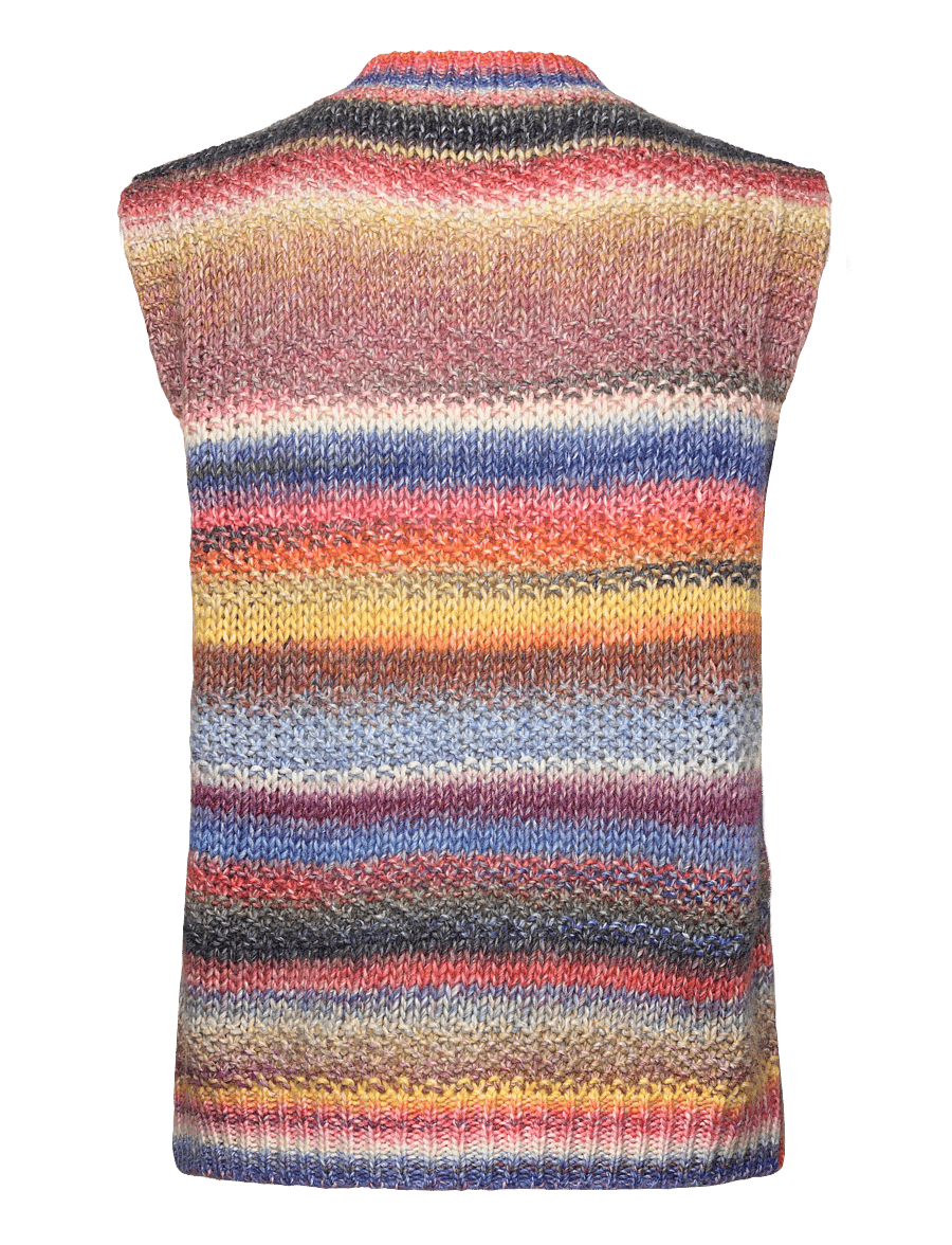 Lollys Laundry - NynneLL Knit Vest SL - kamizelki z dzianiny - multi - 1