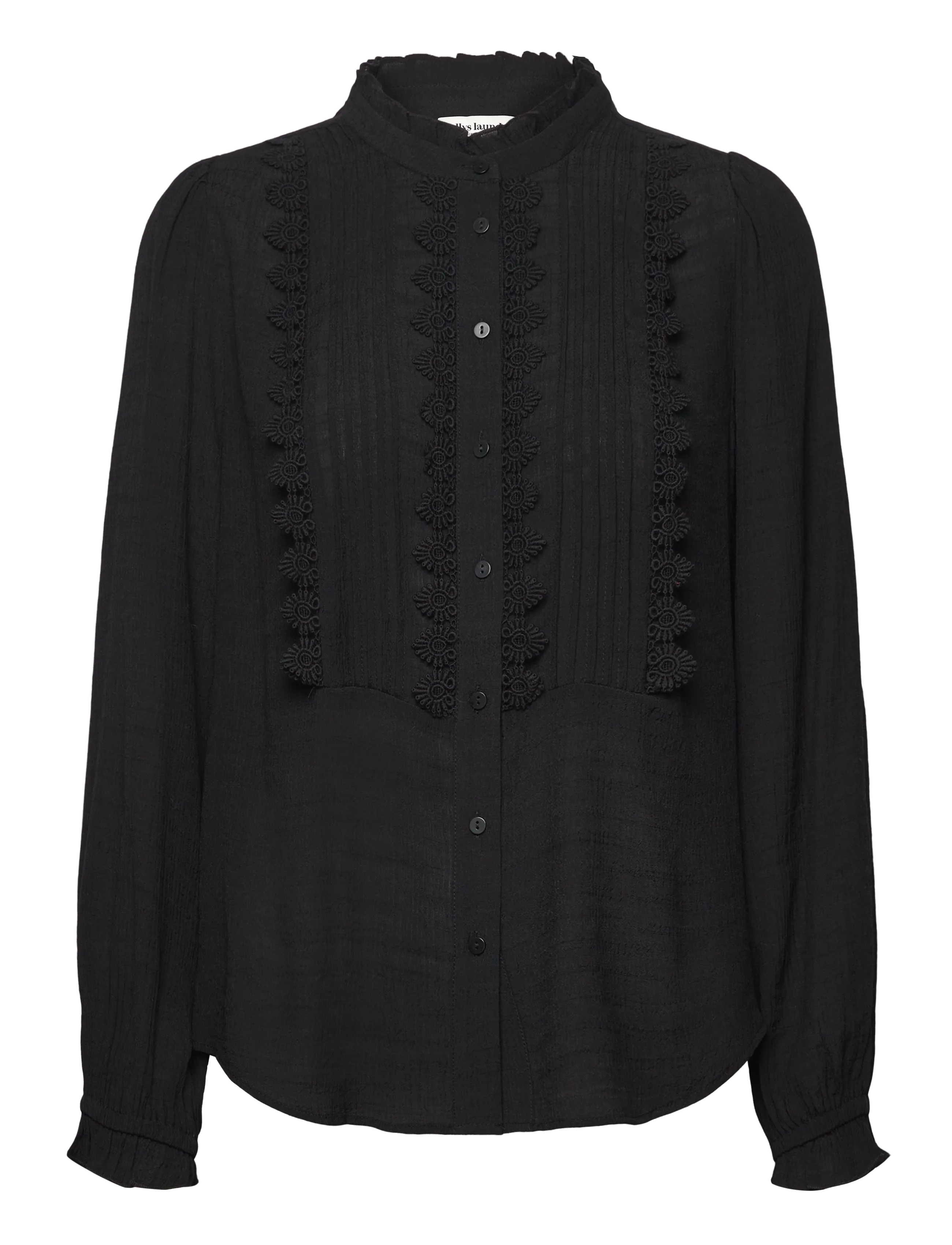 Lollys Laundry ArielLL Shirt LS - Bluser & Skjorter - BLACK / black